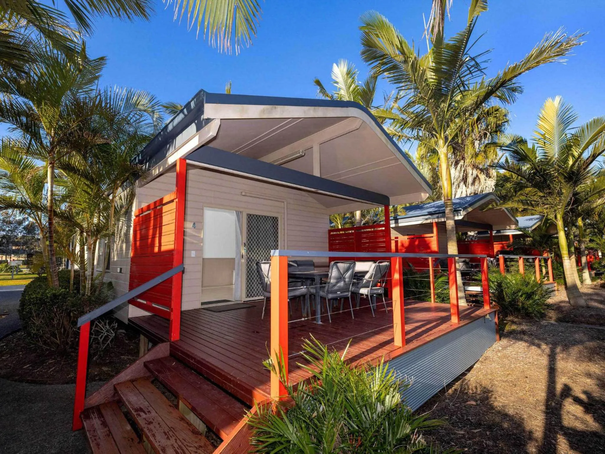 Property building in Lakeside Forster Holiday Park