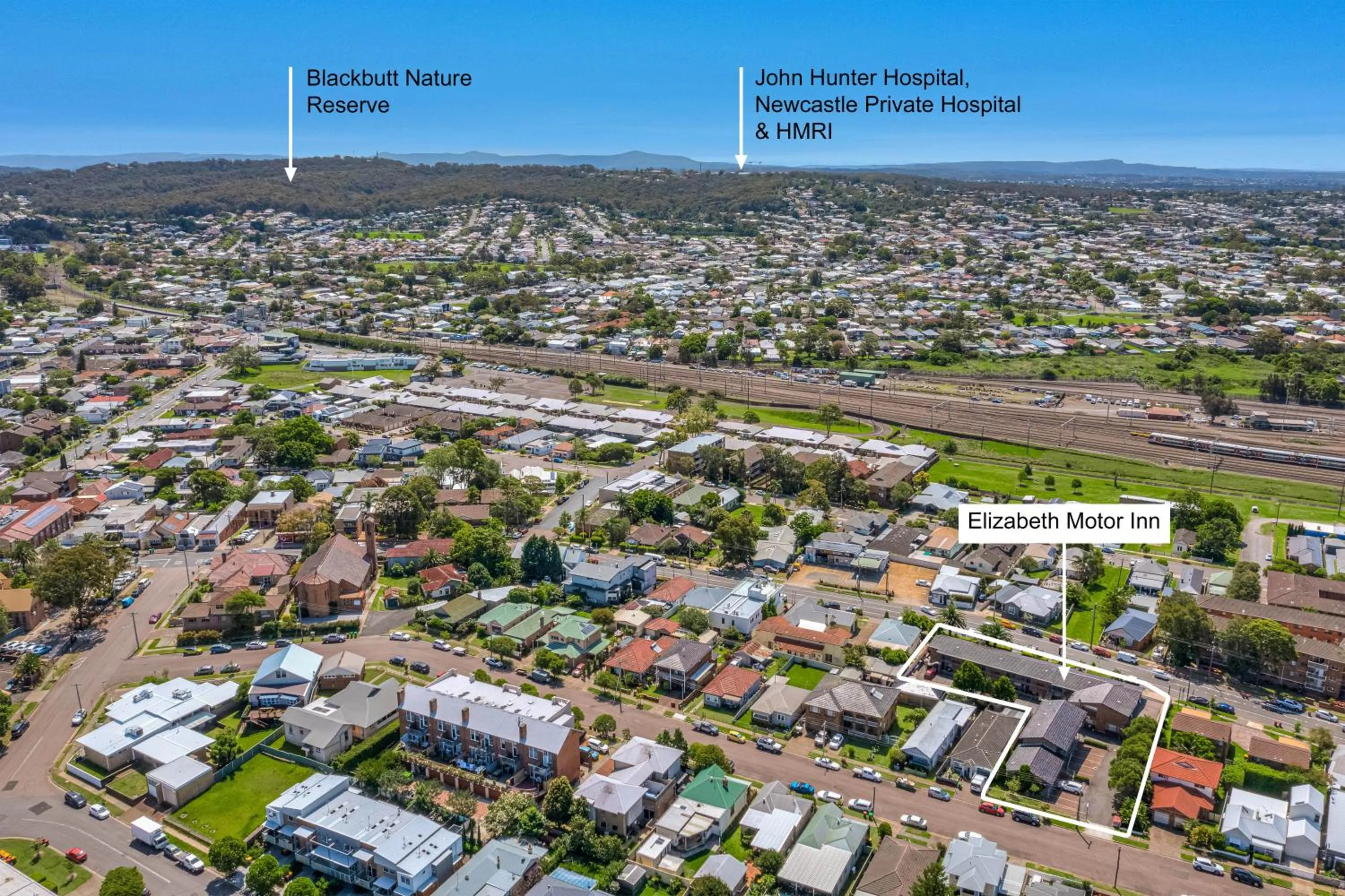 Neighbourhood in Cosmo Motel Adamstown