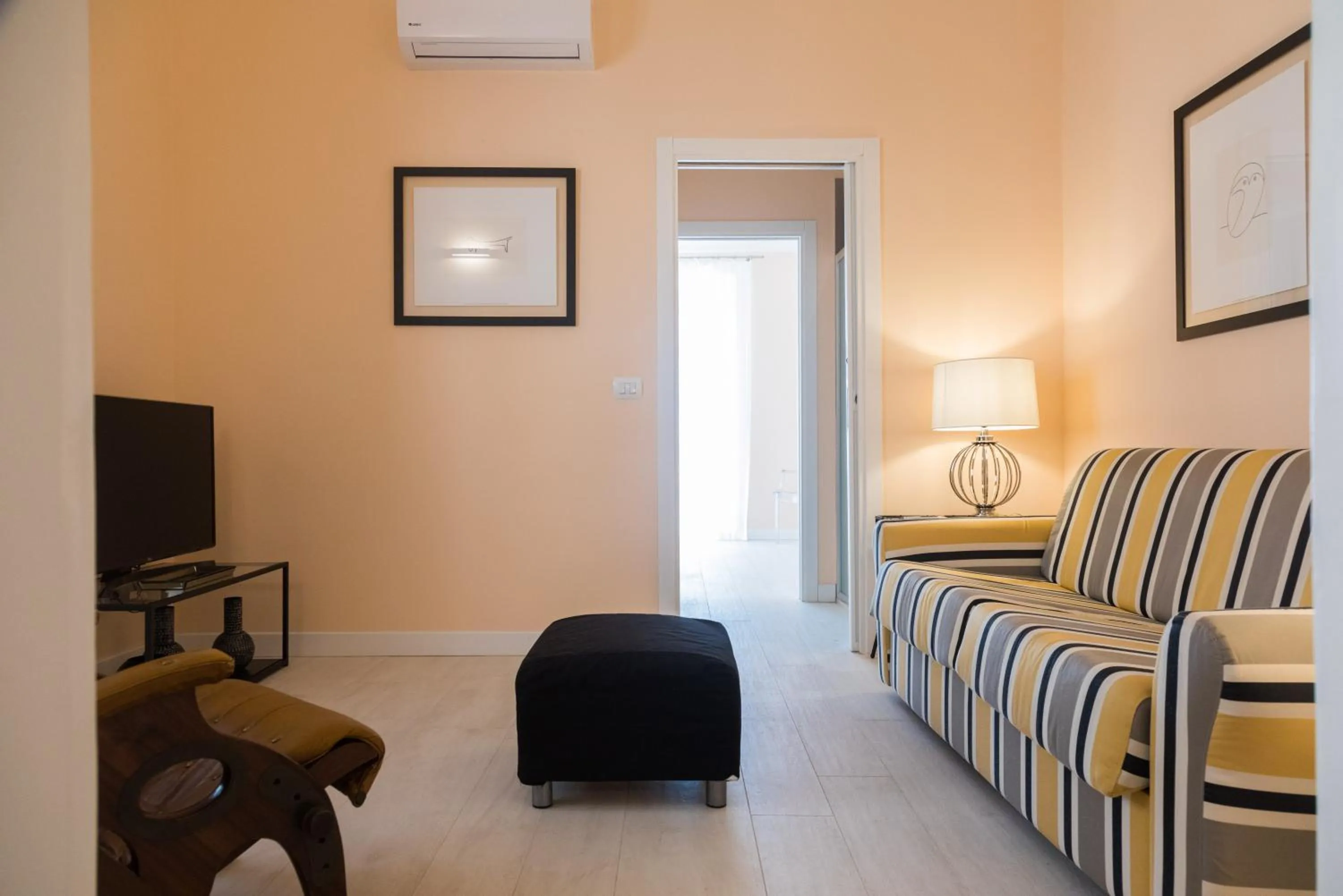 TV and multimedia, Bed in I Mori di Porta Nuova Suite & Terrace