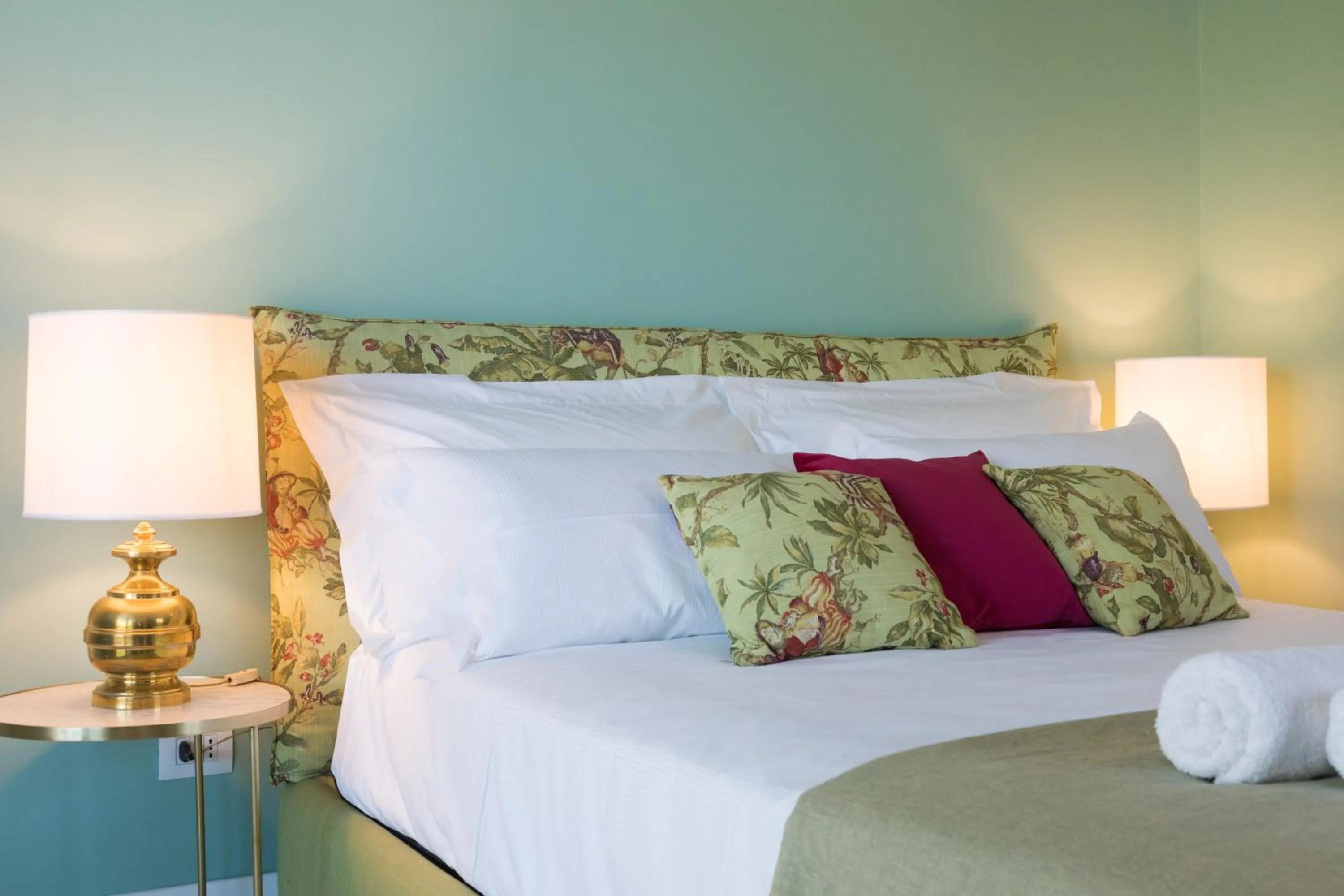 Decorative detail, Bed in I Mori di Porta Nuova Suite & Terrace