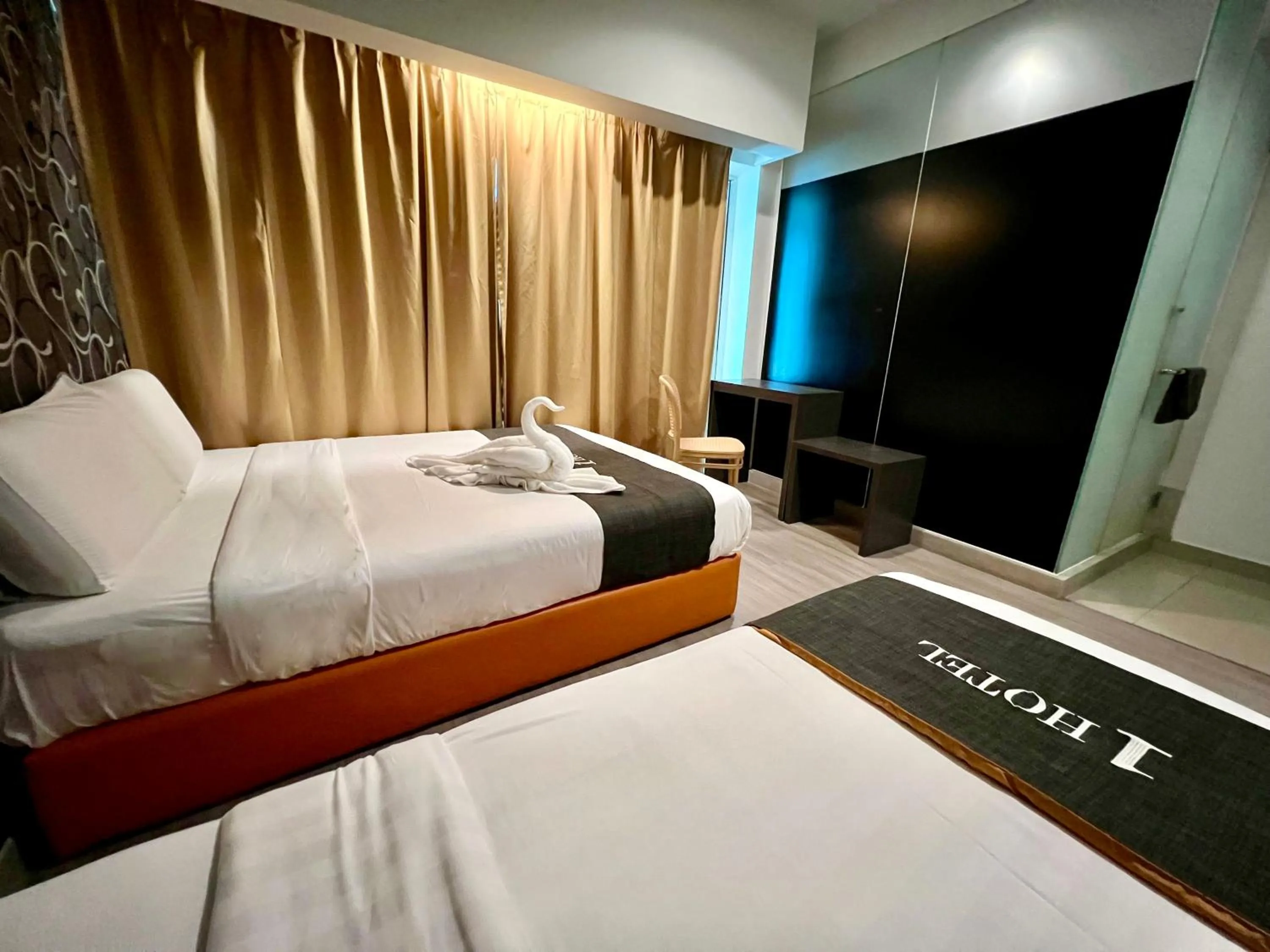 Bed in 1 Hotel Kuchai Lama