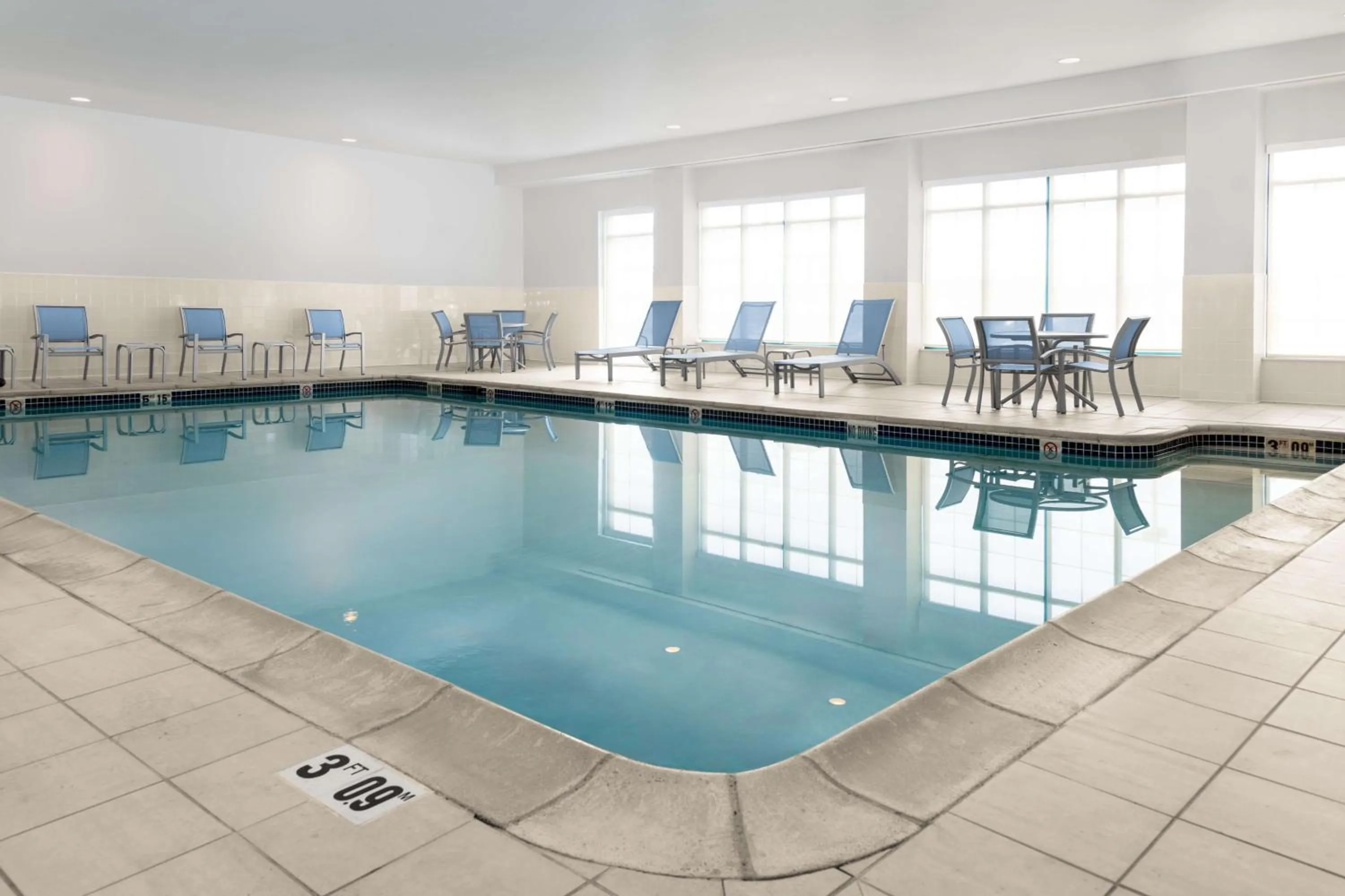 Pool view in Homewood Suites by Hilton Detroit-Troy
