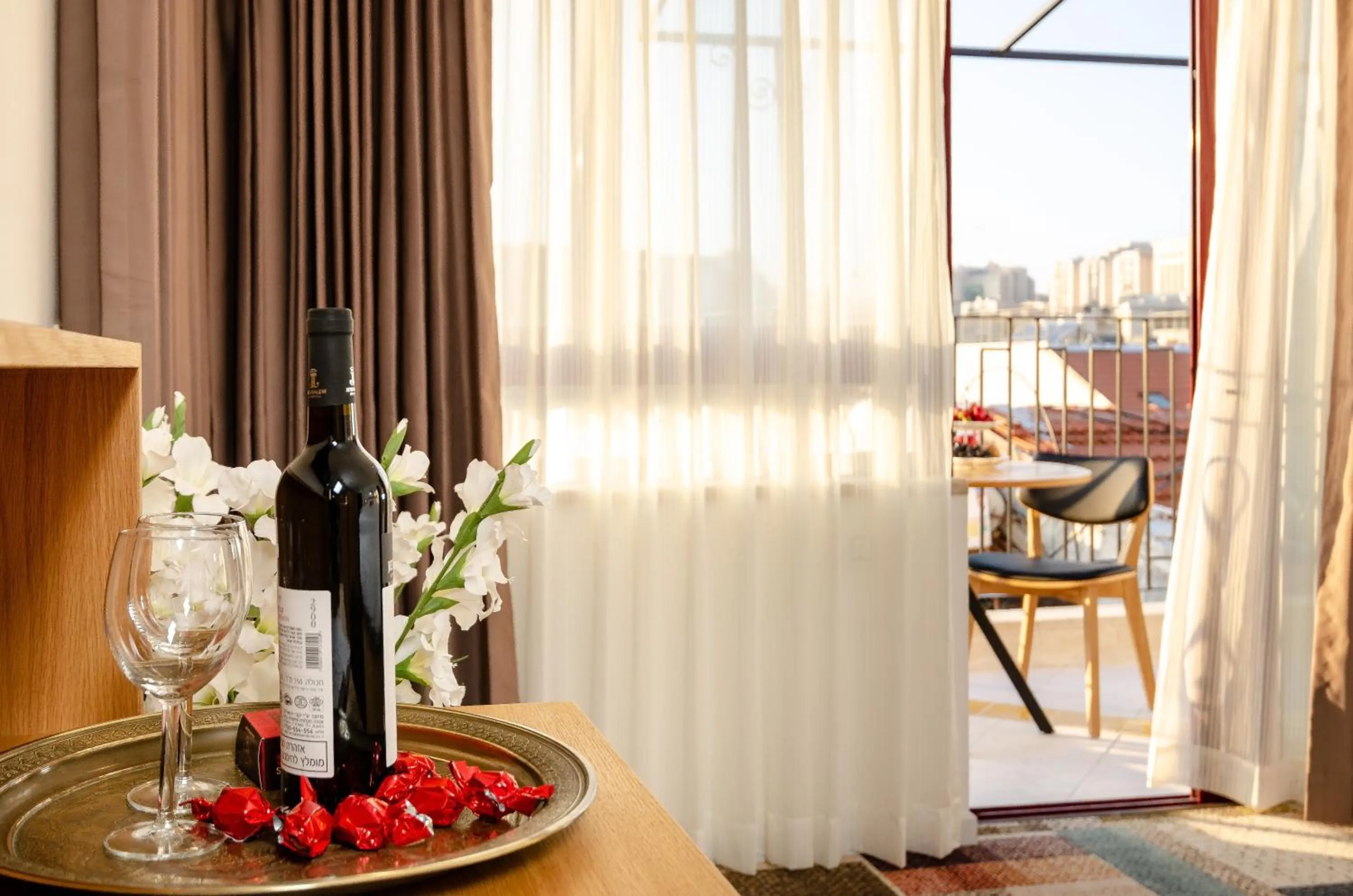 Balcony/Terrace in Biazi Hotel