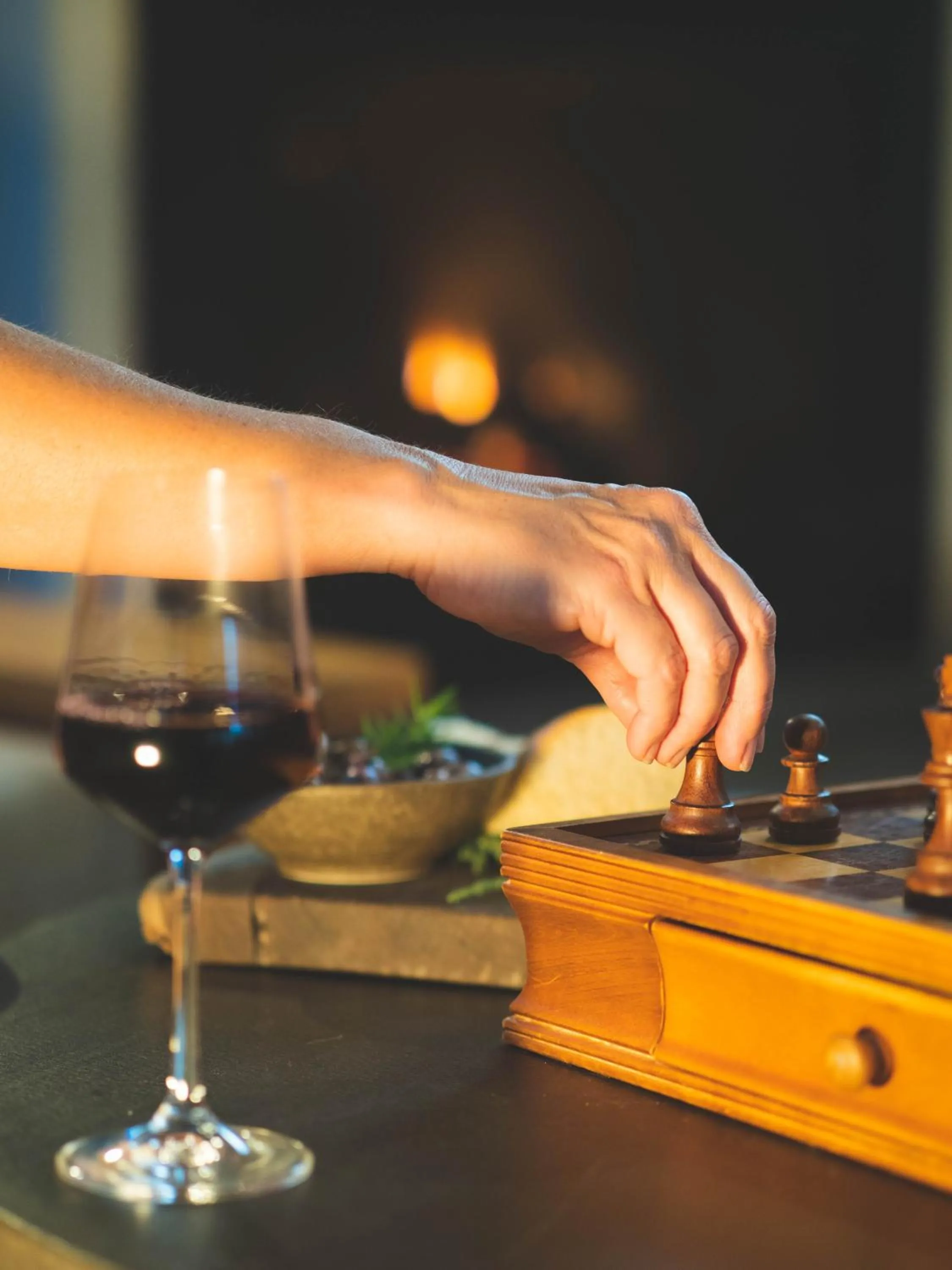 Lounge or bar in Paperbark Camp