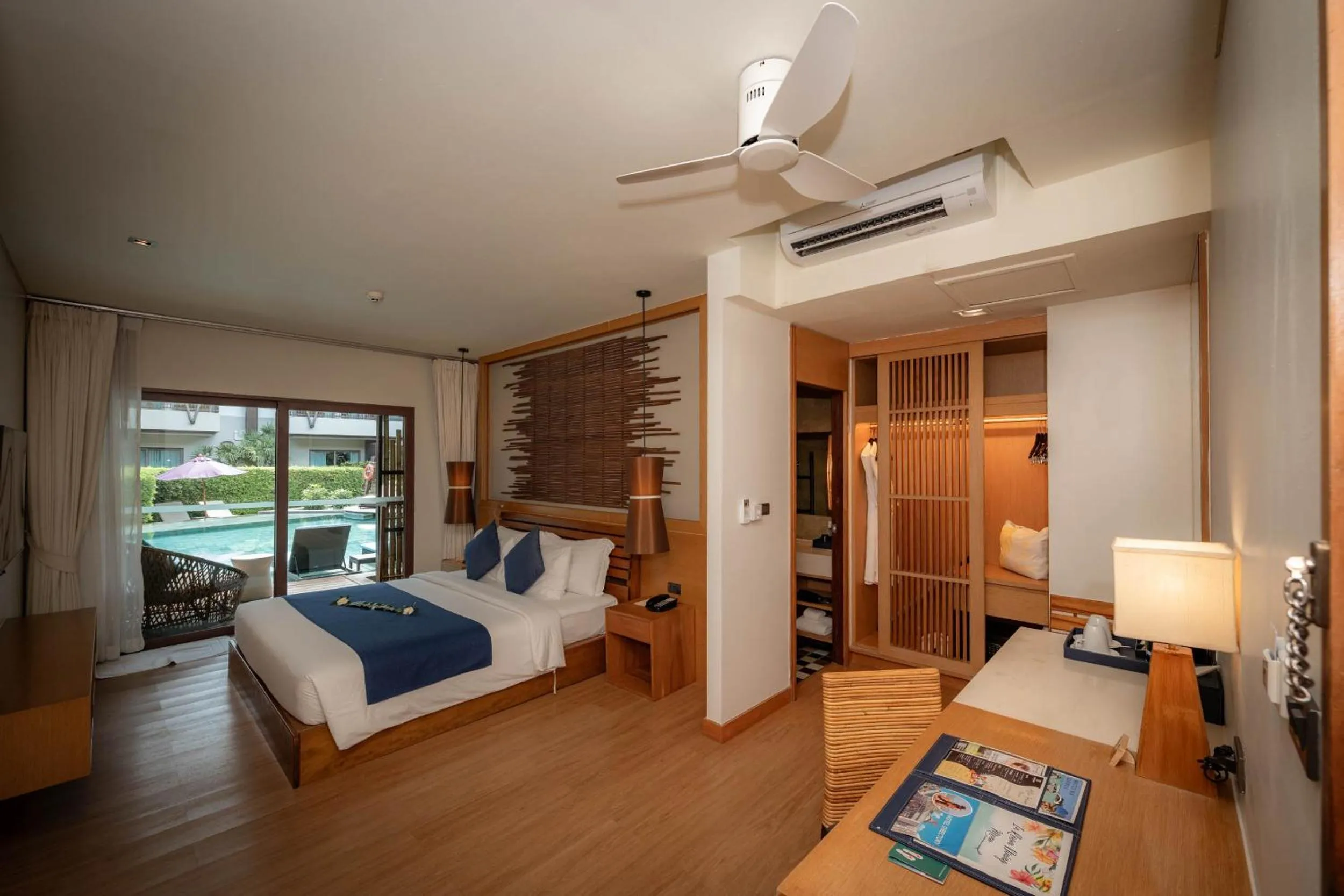 Bed in Prana Resort Nandana