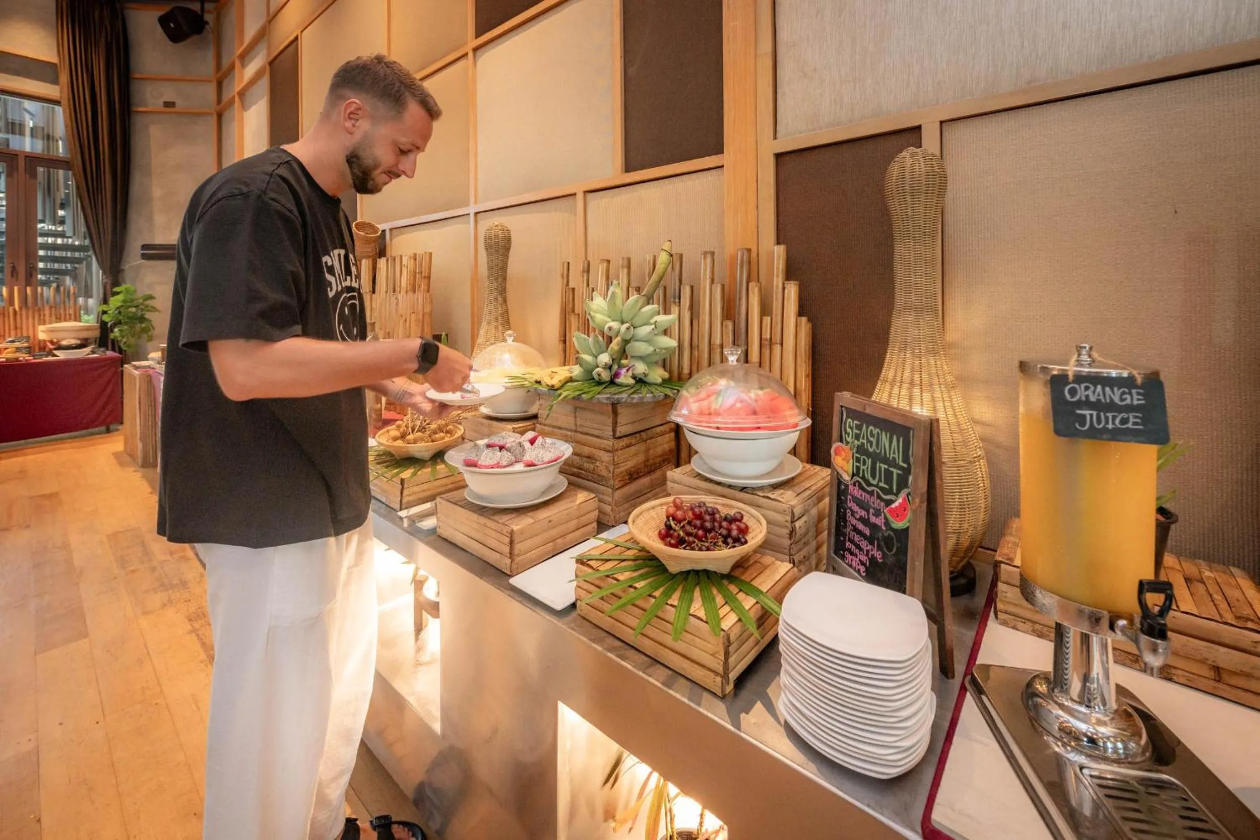 Food and drinks in Prana Resort Nandana