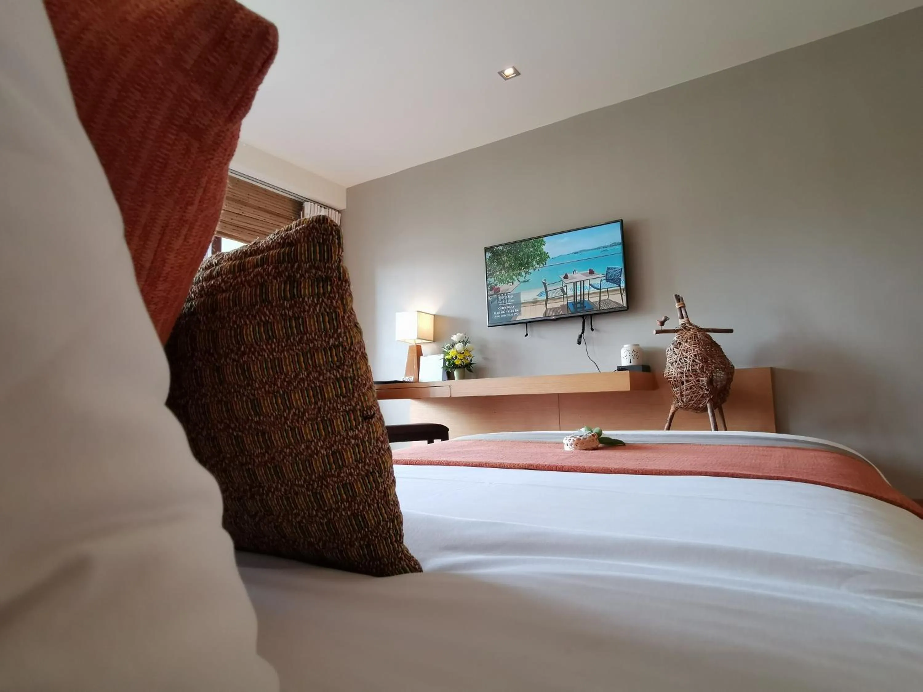 Bed in Prana Resort Nandana