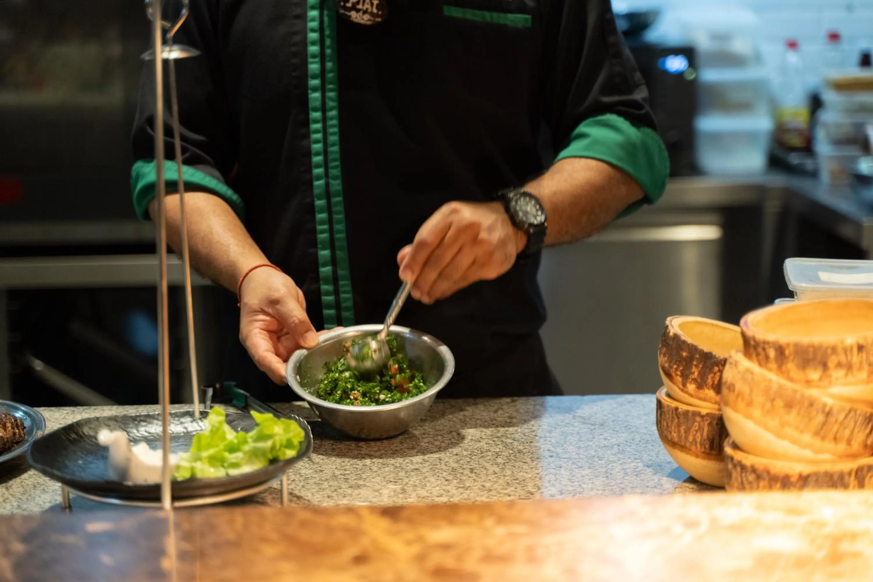 kitchen in Prana Resort Nandana