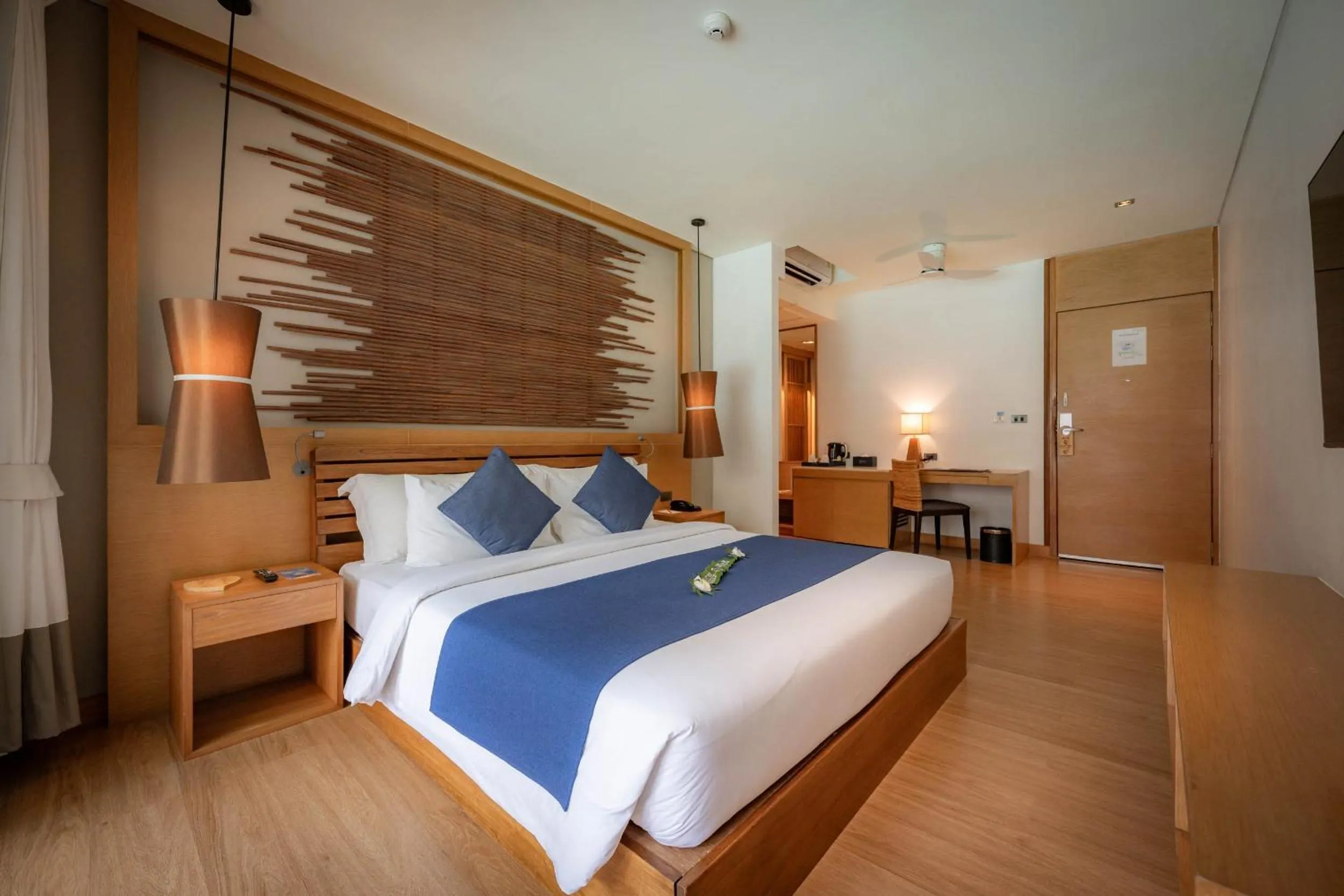 Bed in Prana Resort Nandana