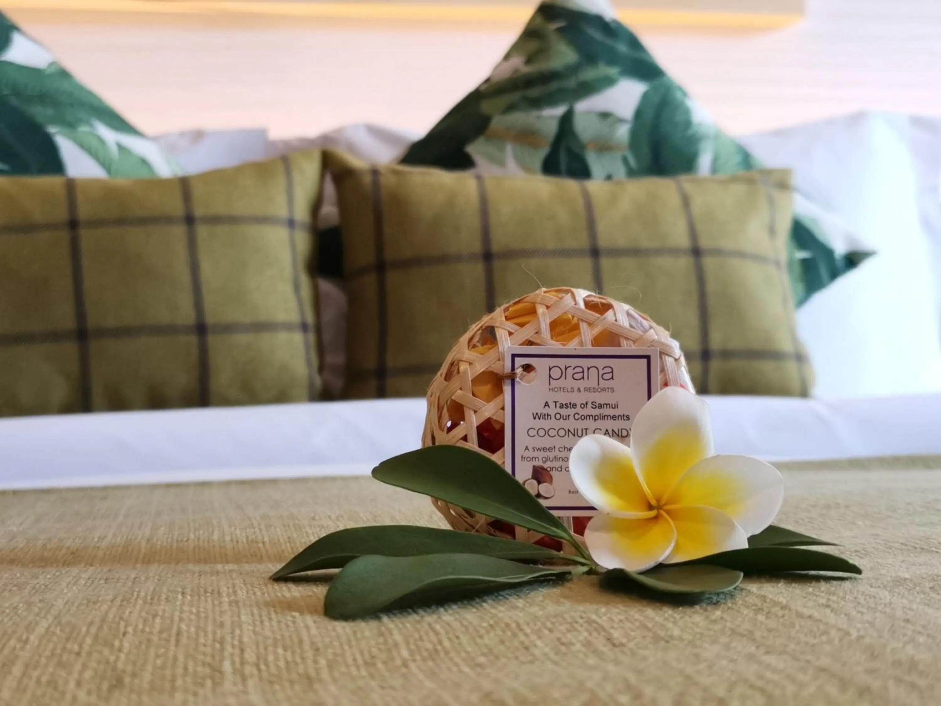 Bed in Prana Resort Nandana