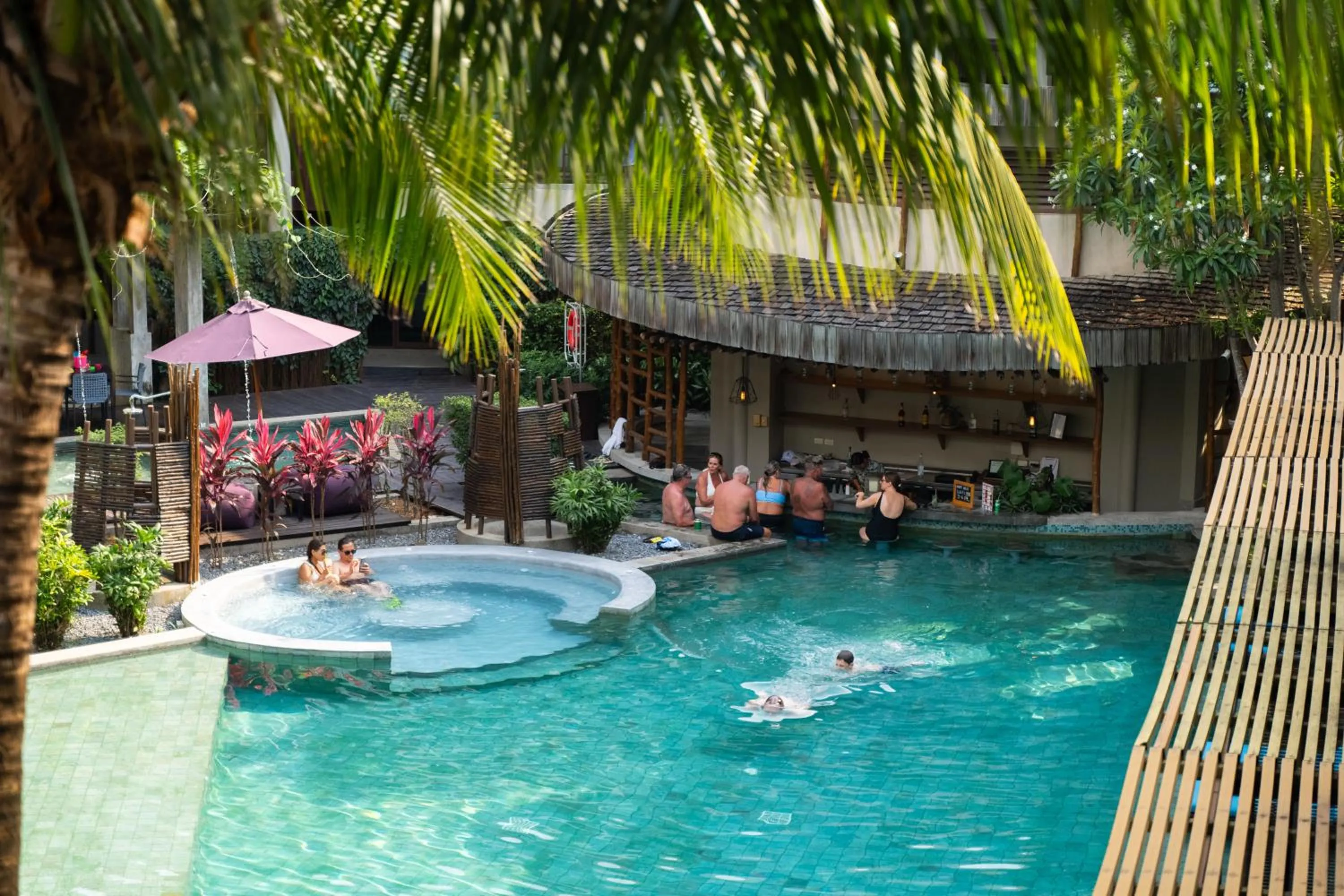 Hot Tub in Prana Resort Nandana