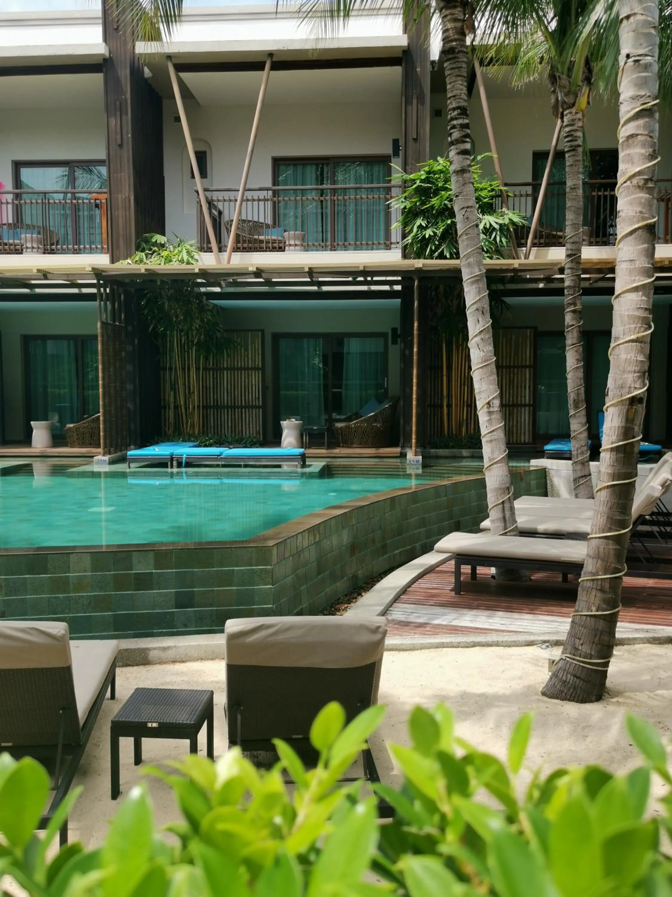 Pool view in Prana Resort Nandana