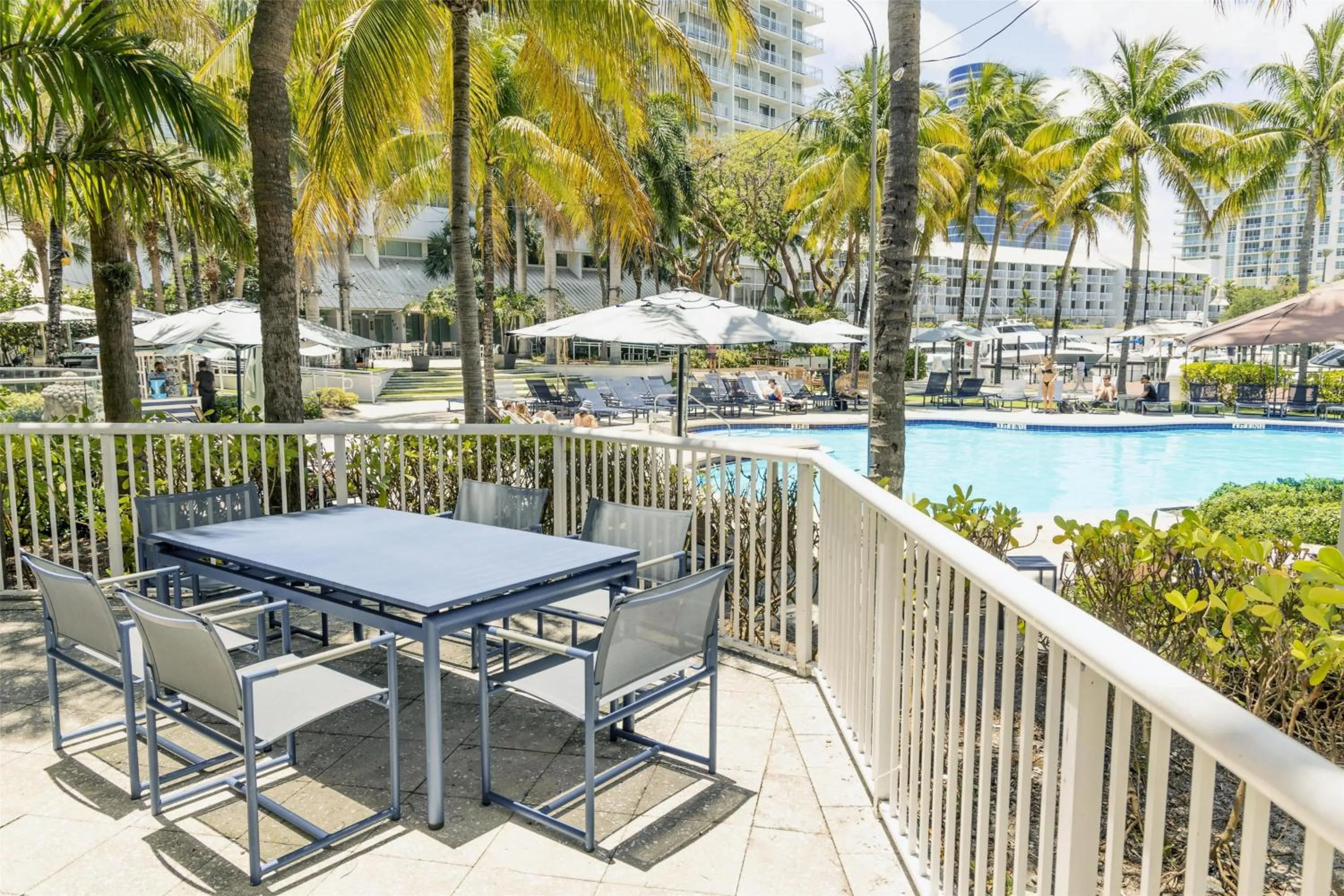 View (from property/room) in Hilton Fort Lauderdale Marina