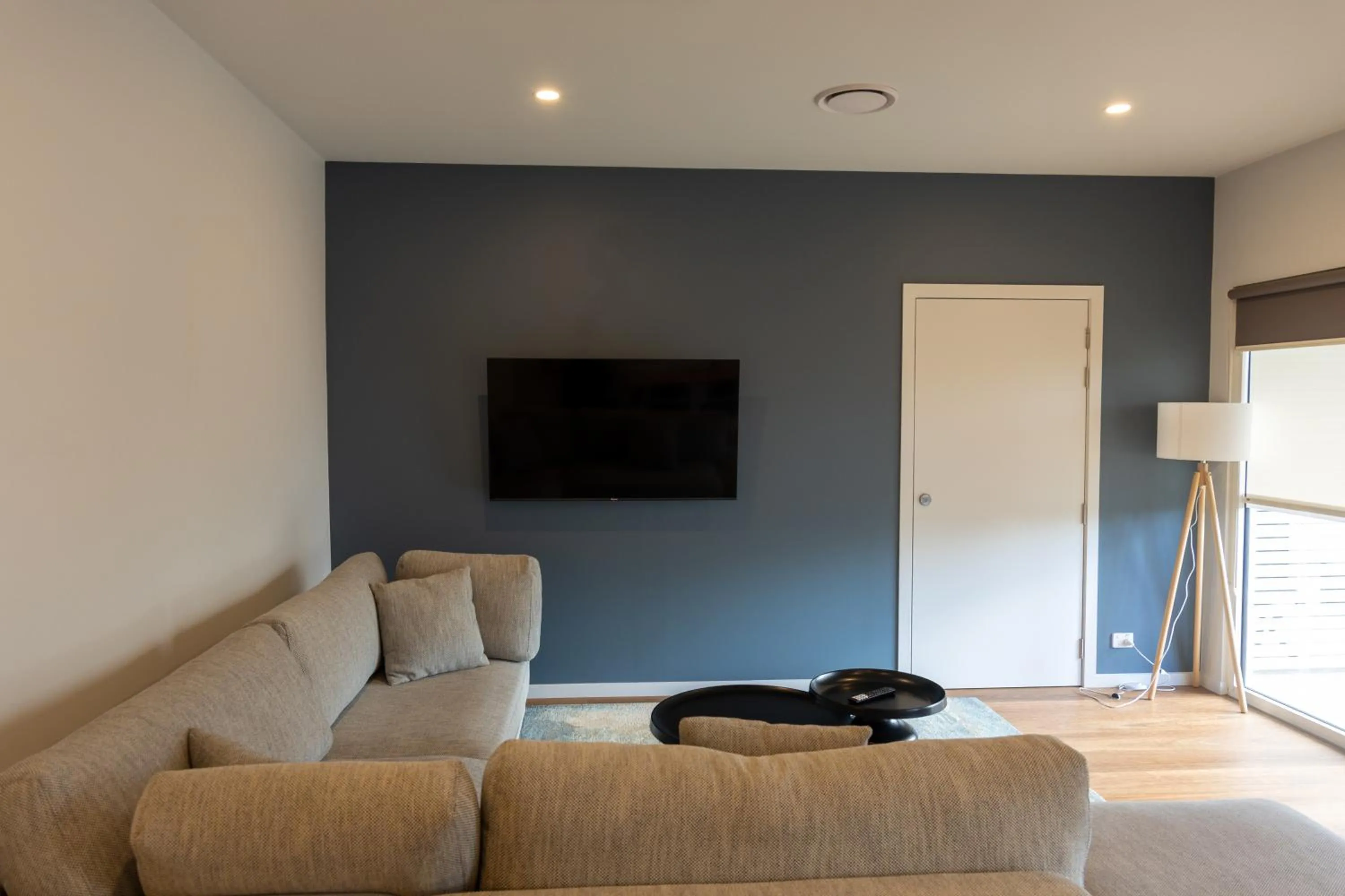 Living room in Beachfront Bicheno