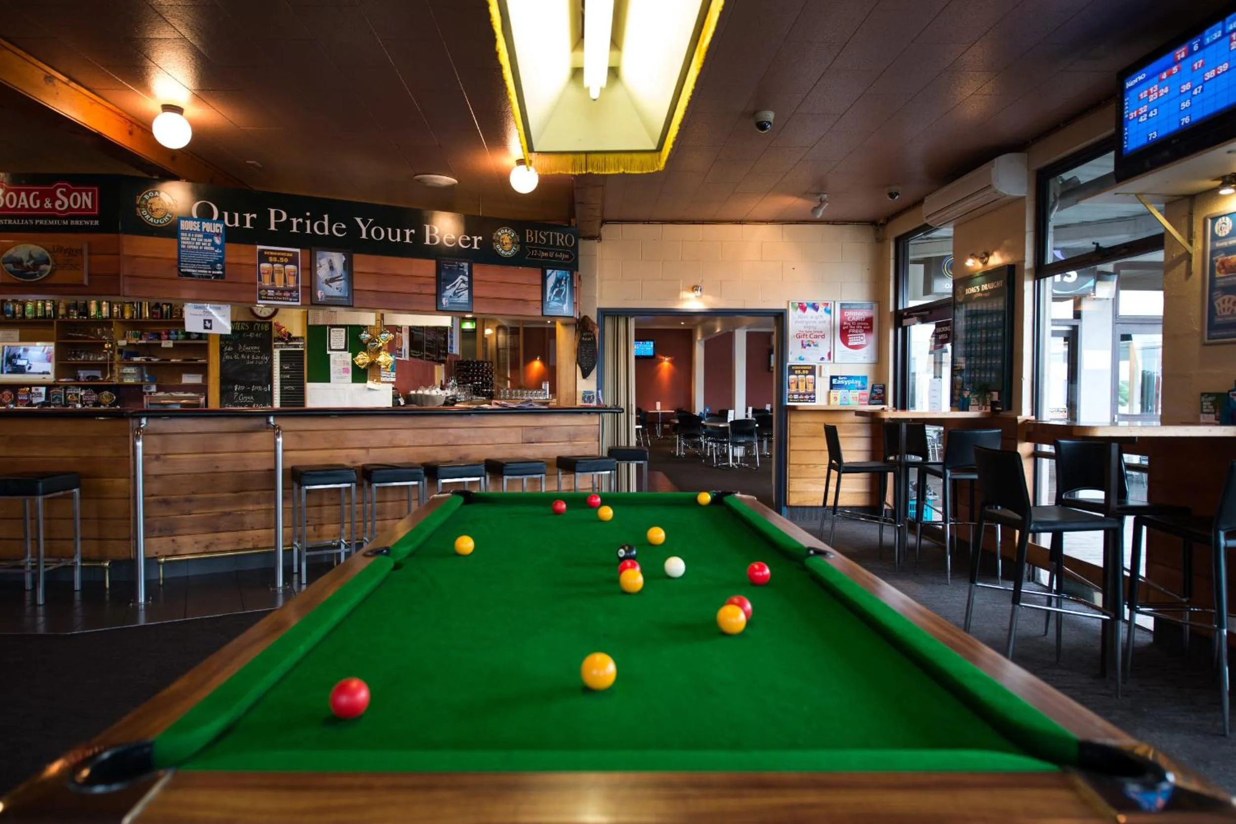 Billiard in Beachfront Bicheno