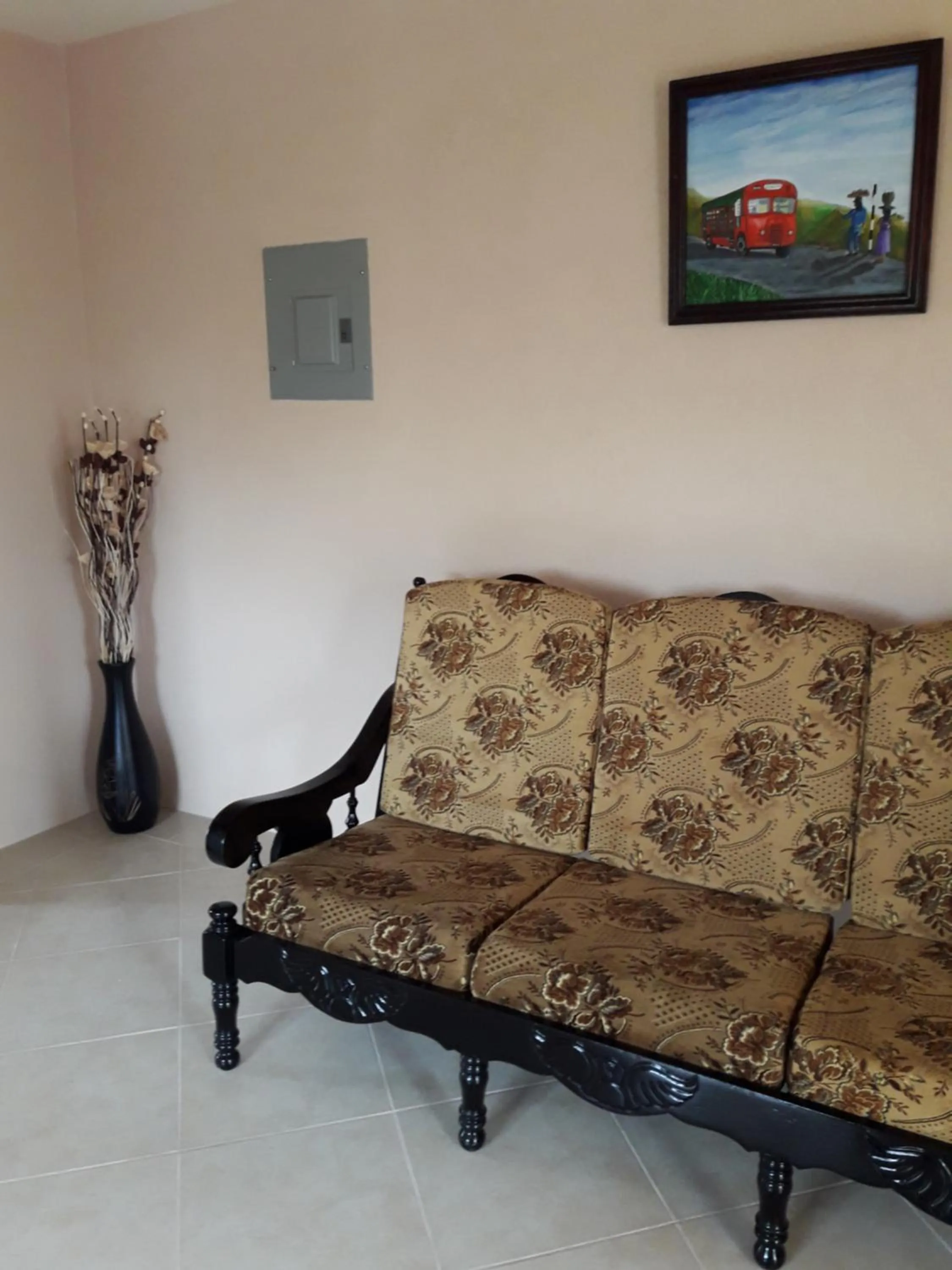 Living room in Manderley Villas