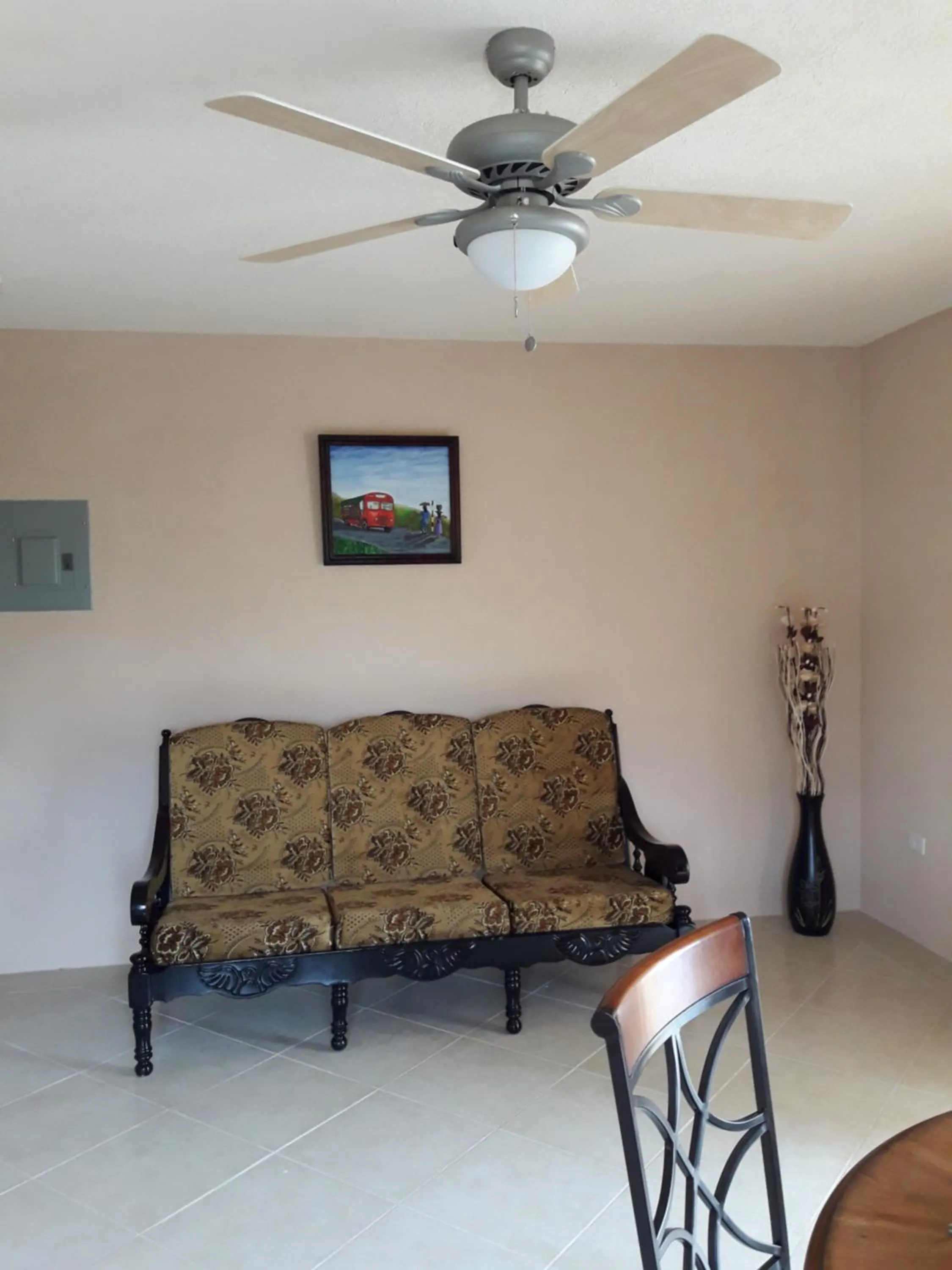 Living room in Manderley Villas