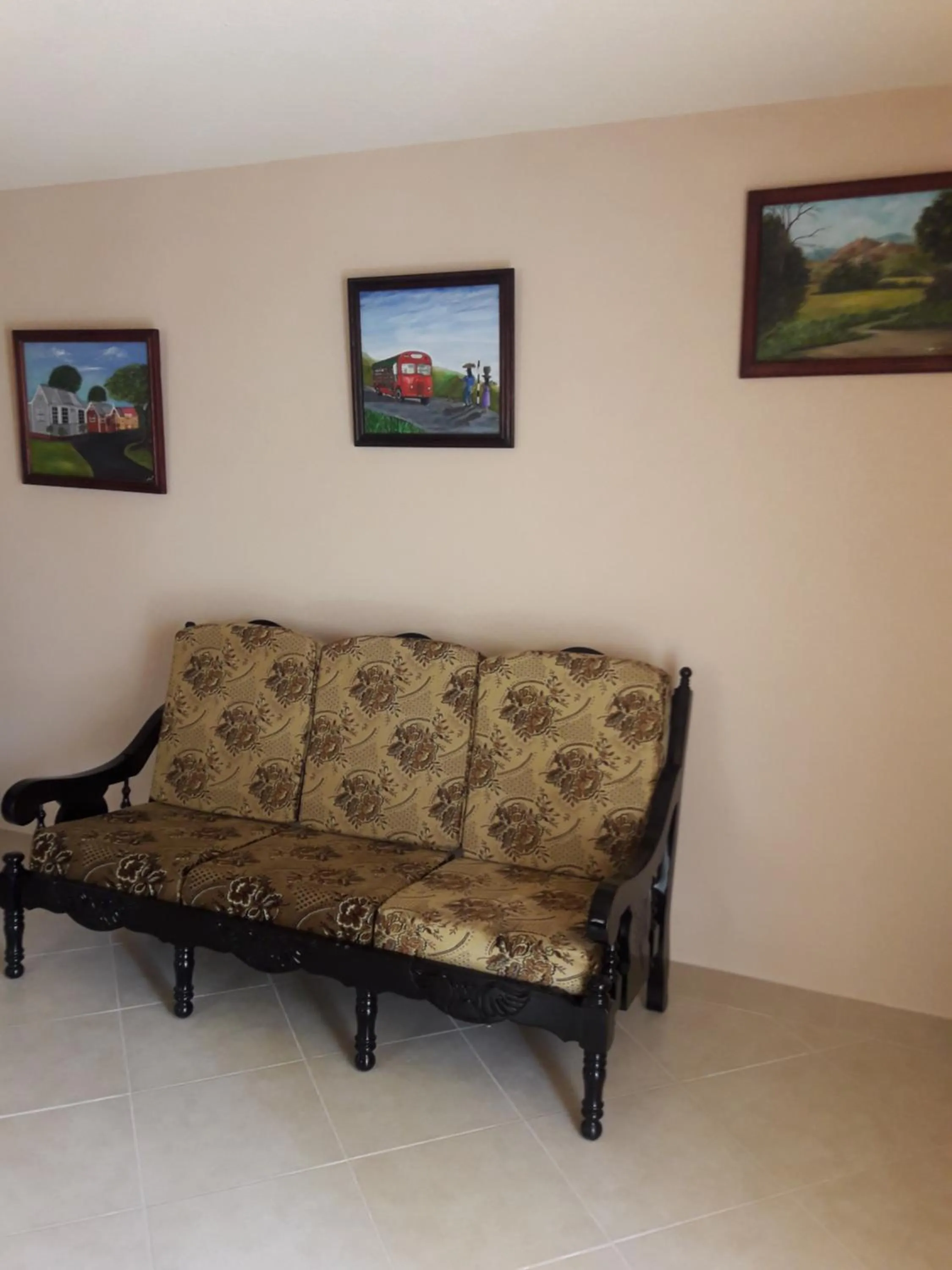 Living room in Manderley Villas