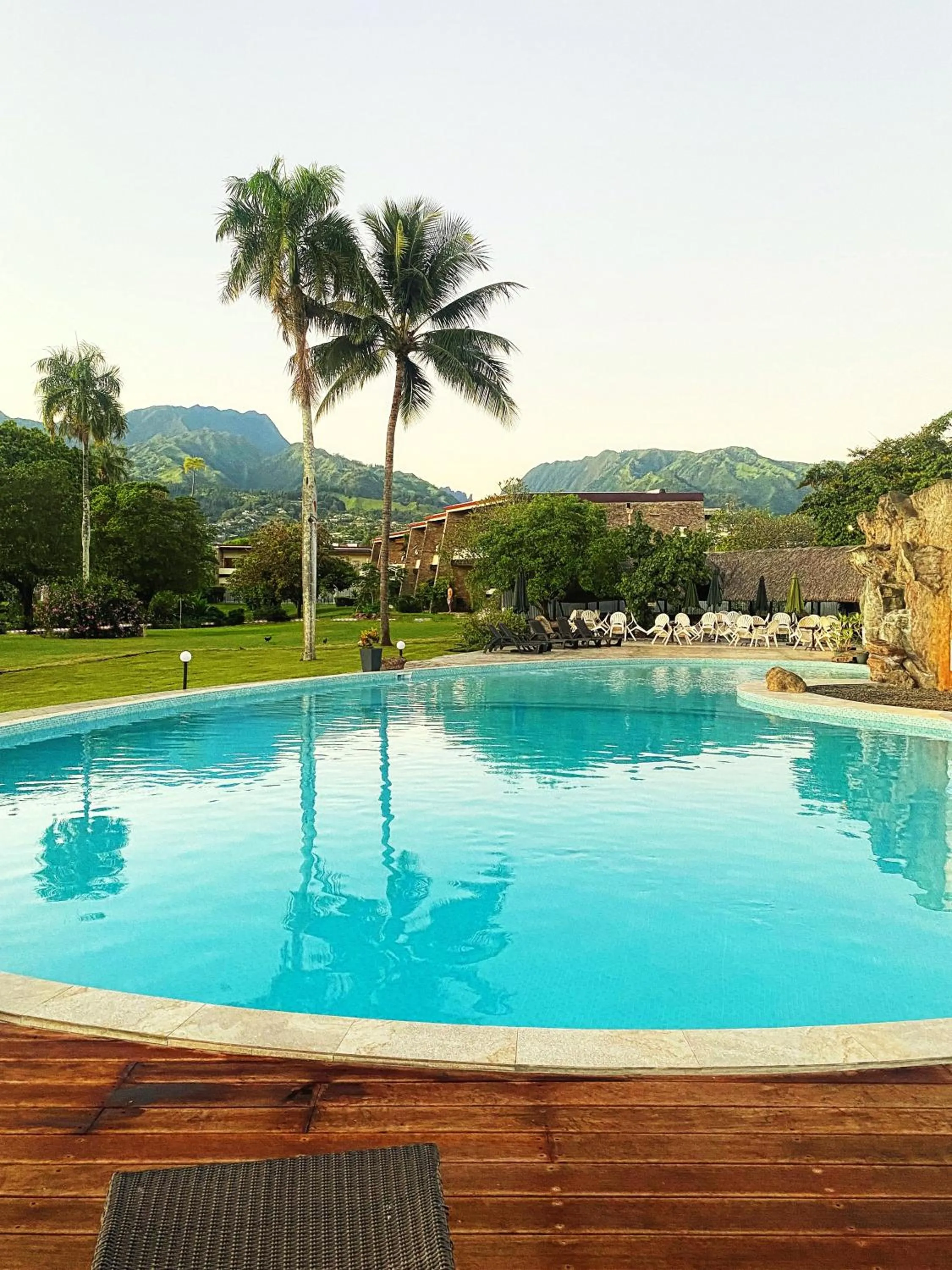 Swimming pool in Royal Tahitien