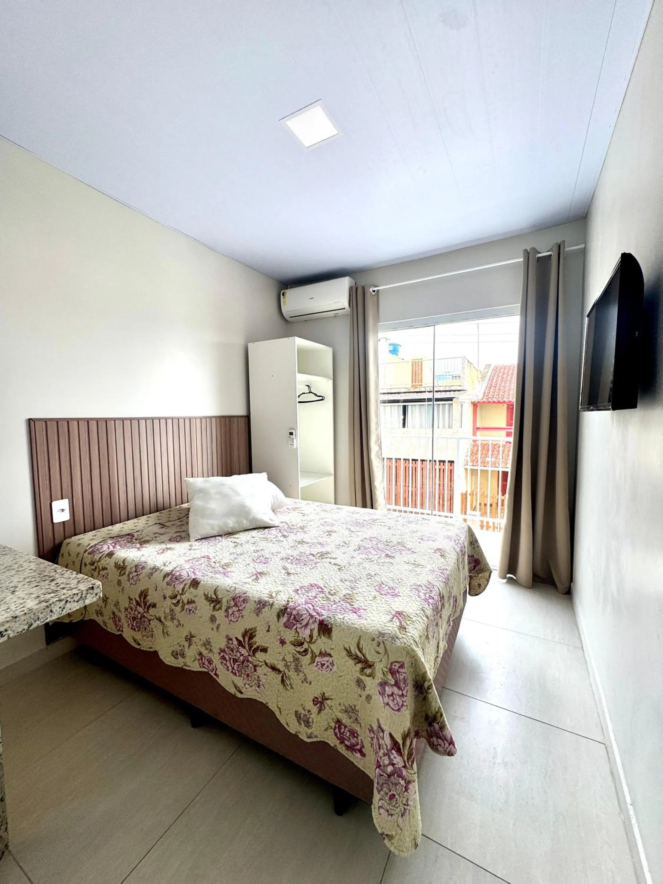 Bed in Pousada Massiambu