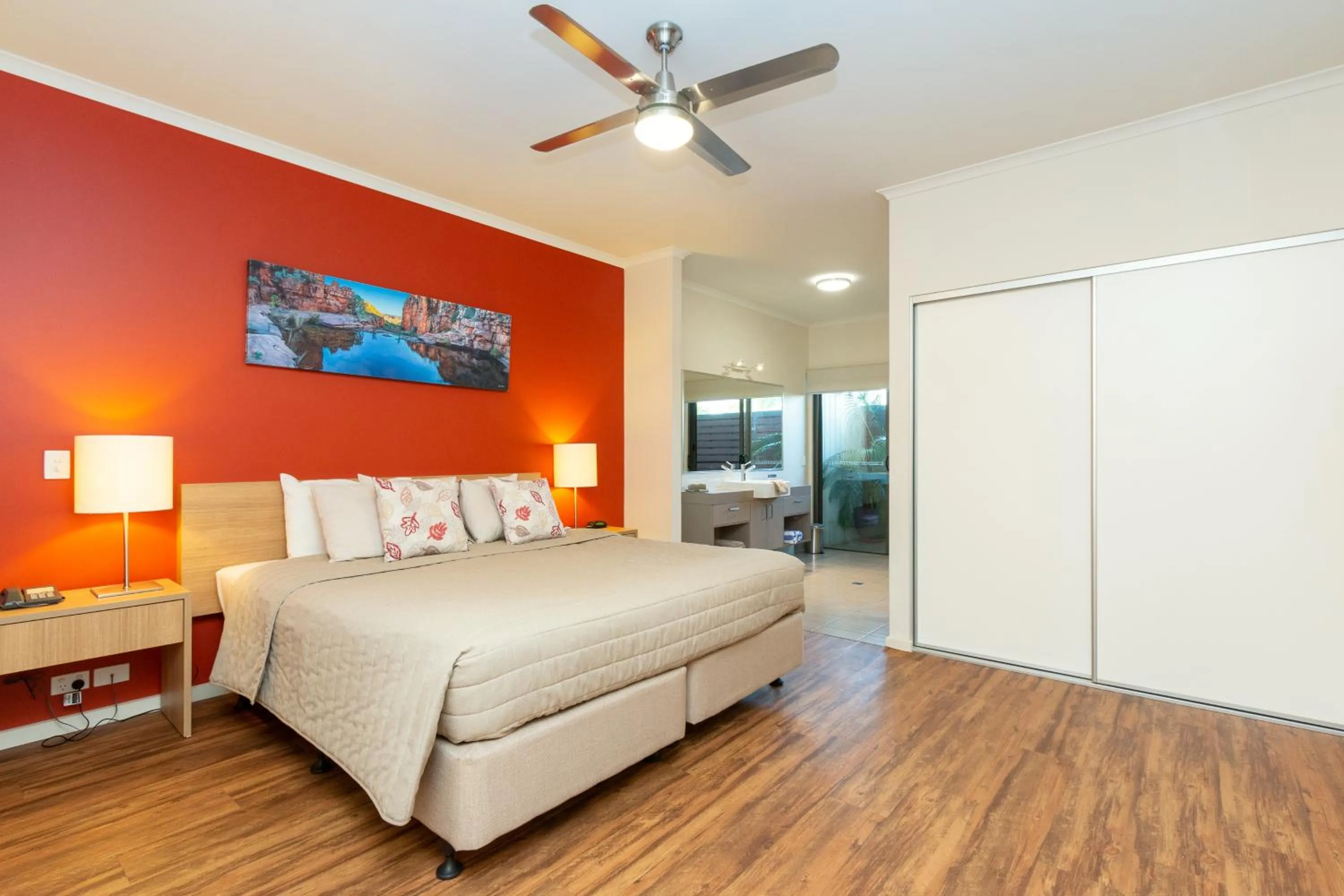 Bed in Freshwater East Kimberley Apartments