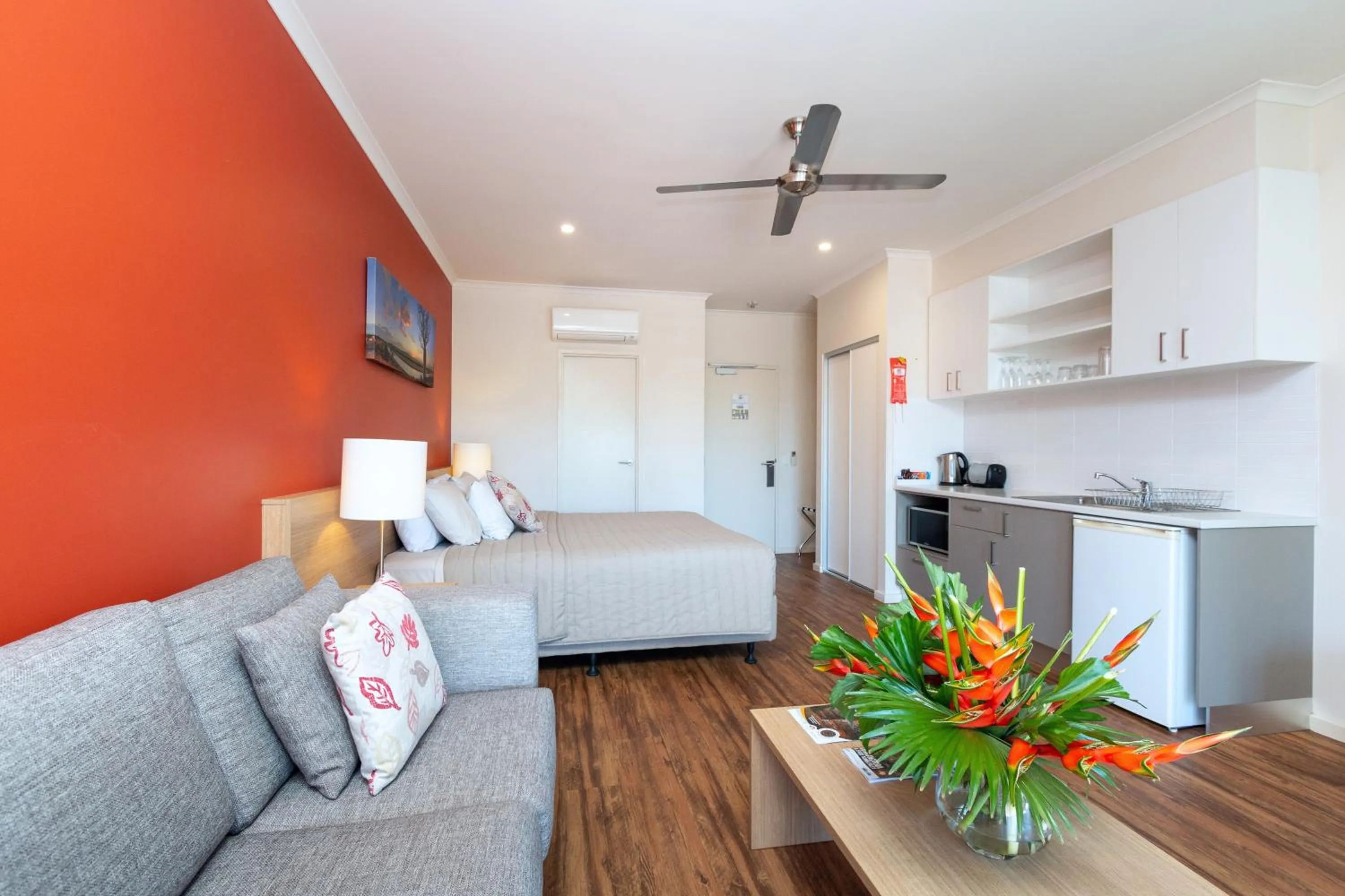 Bed in Freshwater East Kimberley Apartments