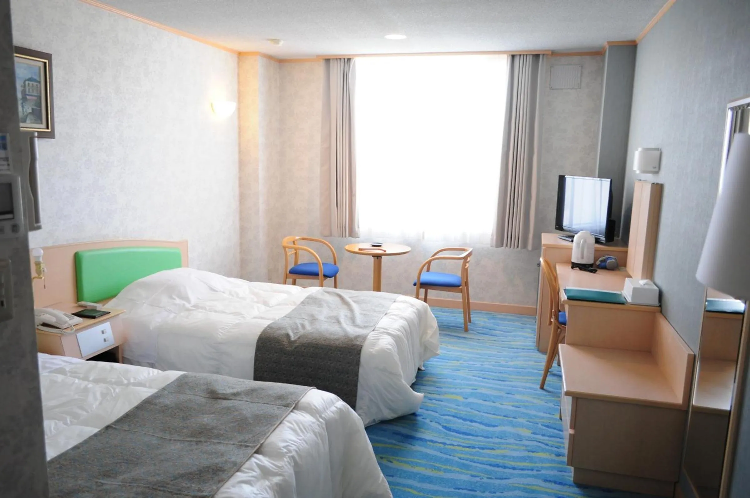 Bedroom, Bed in Hotel Shiretoko