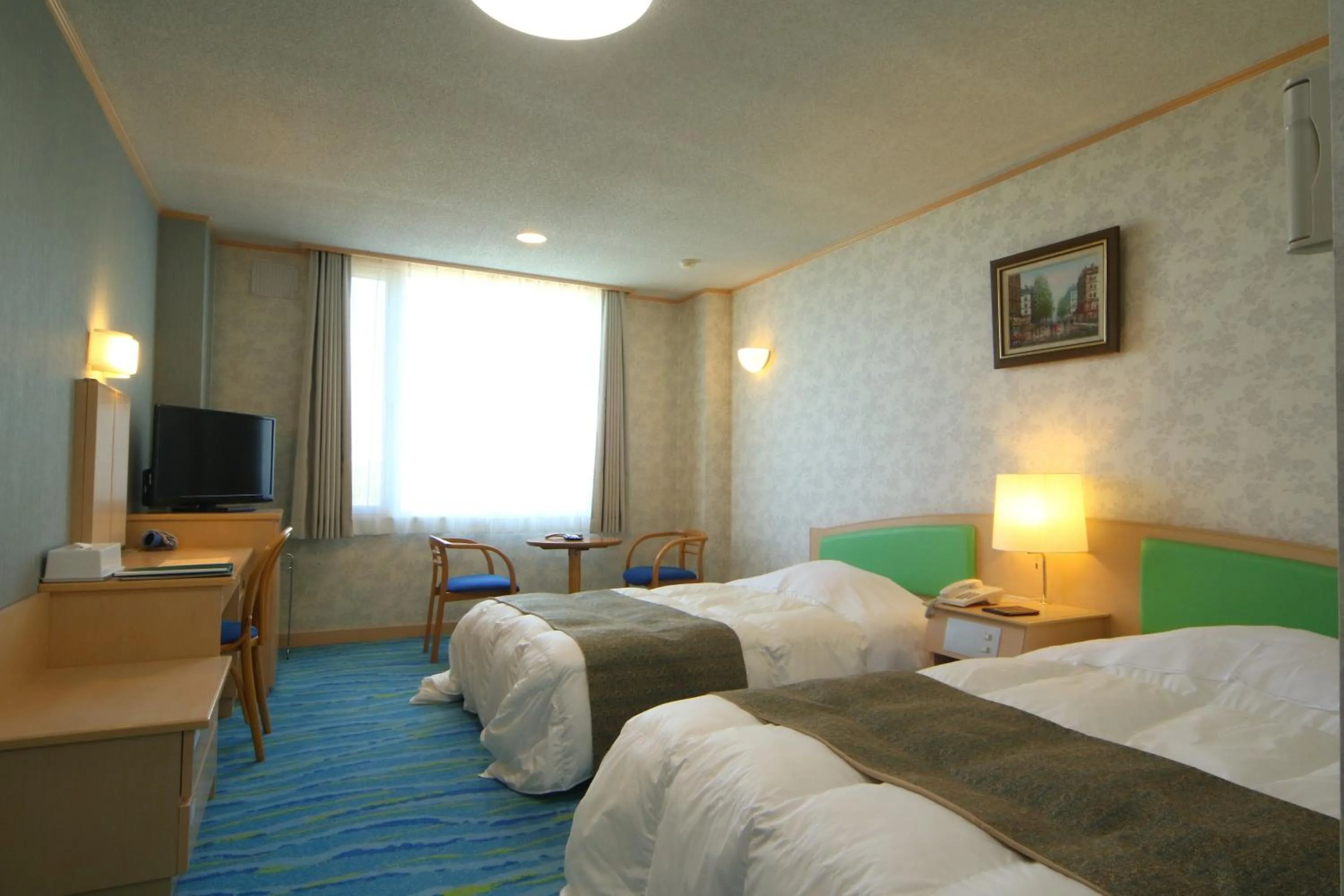 Bedroom, Bed in Hotel Shiretoko