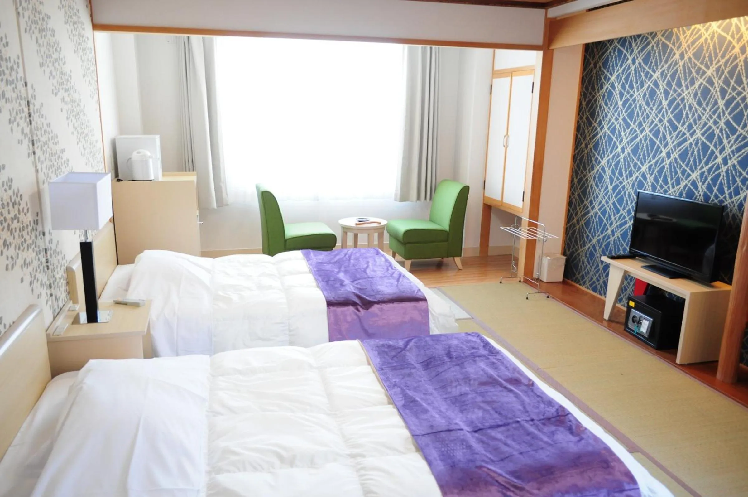 Bedroom, Bed in Hotel Shiretoko