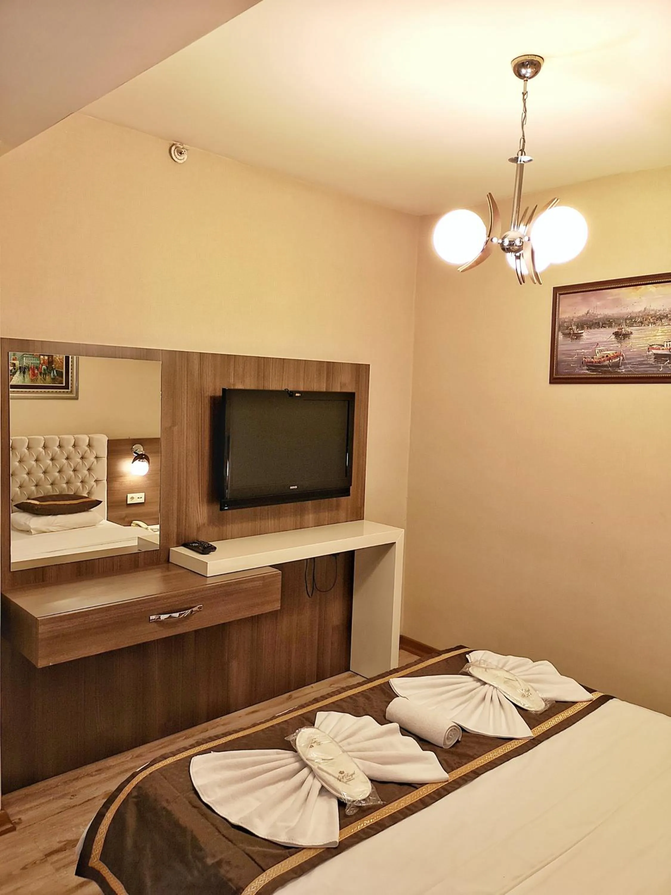 Bed in Golf Royal Residence