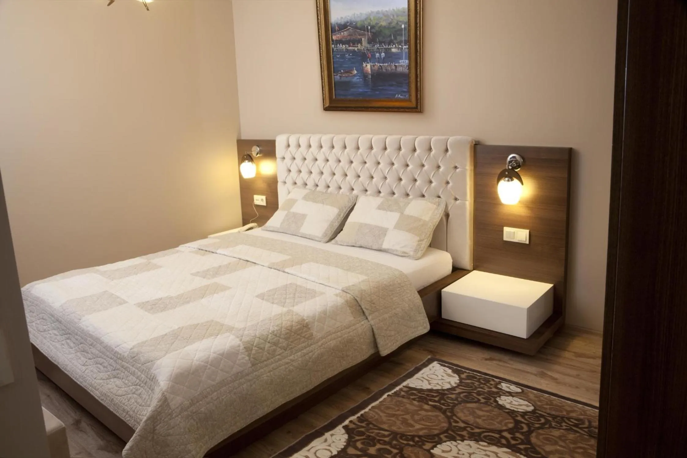 Bed in Golf Royal Residence