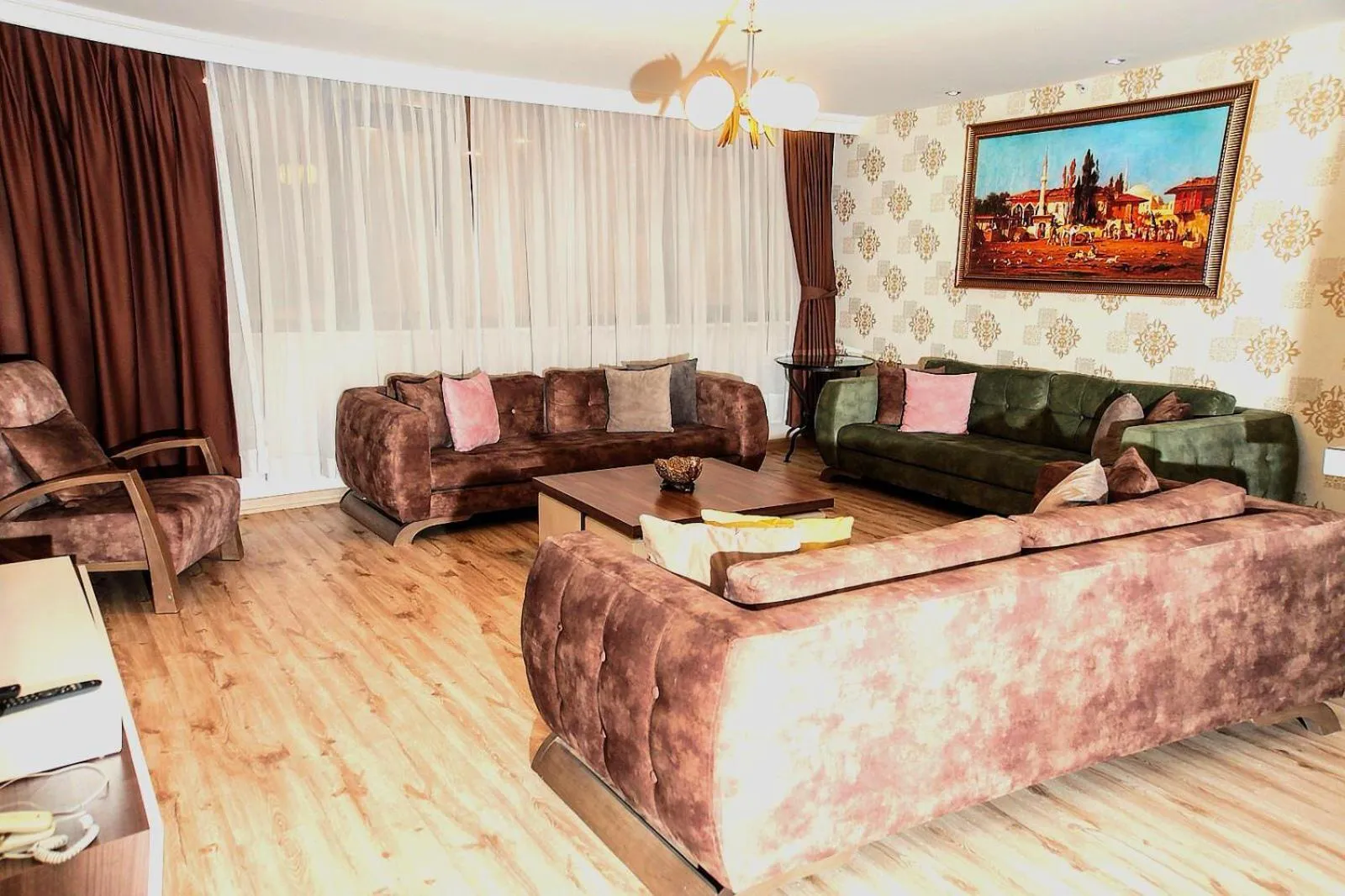 Living room in Golf Royal Residence