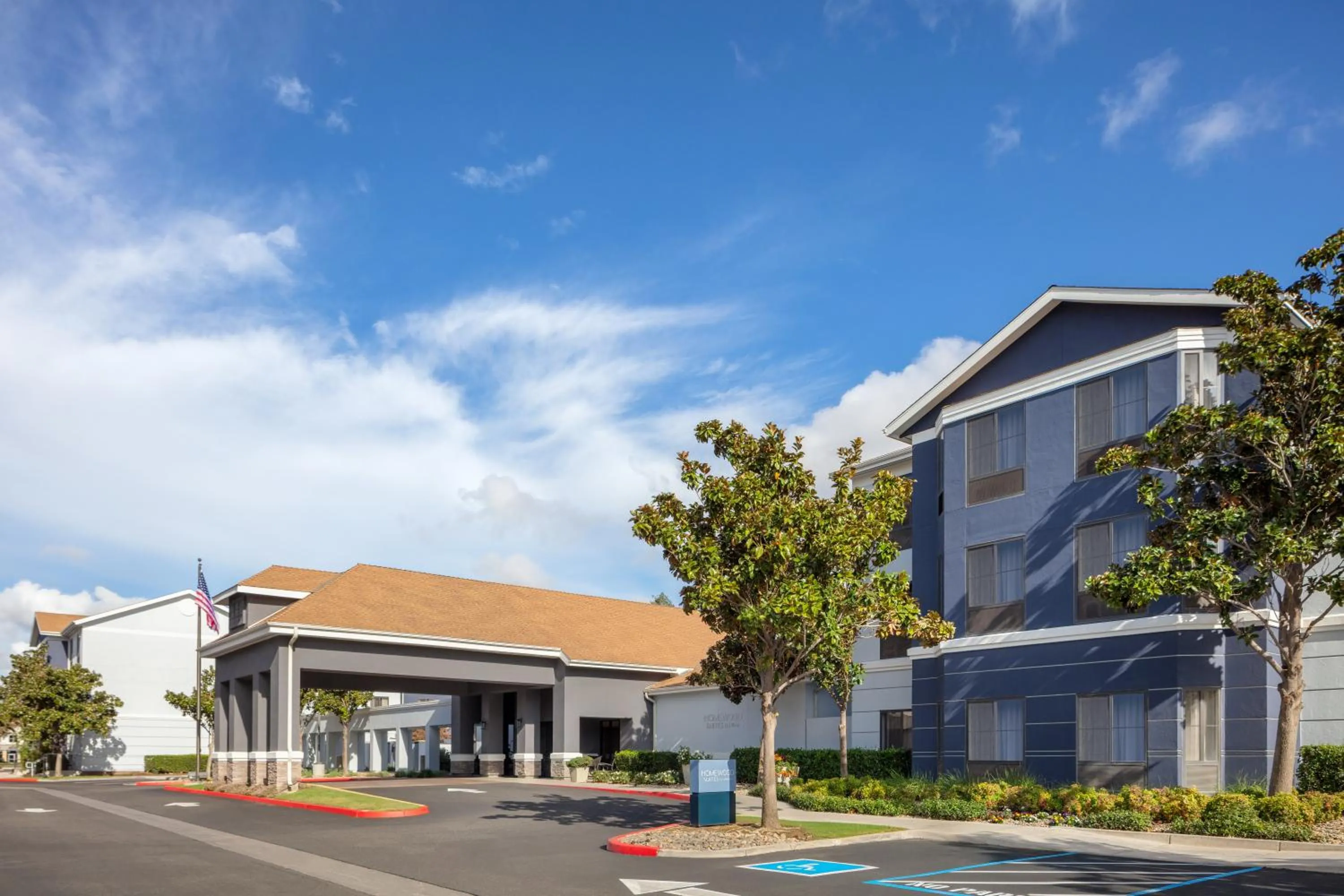 Property building in Homewood Suites by Hilton Fresno