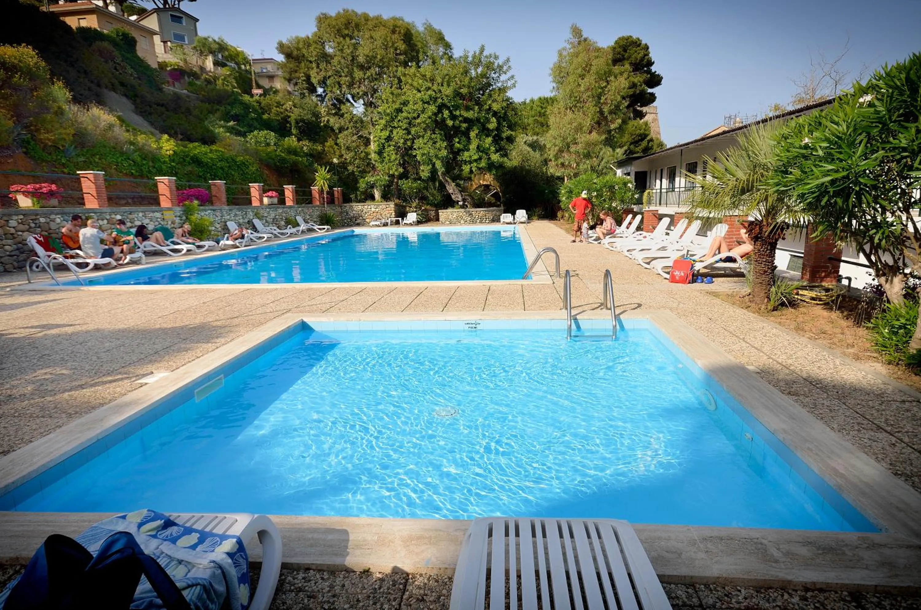 Swimming pool in Blue Beach