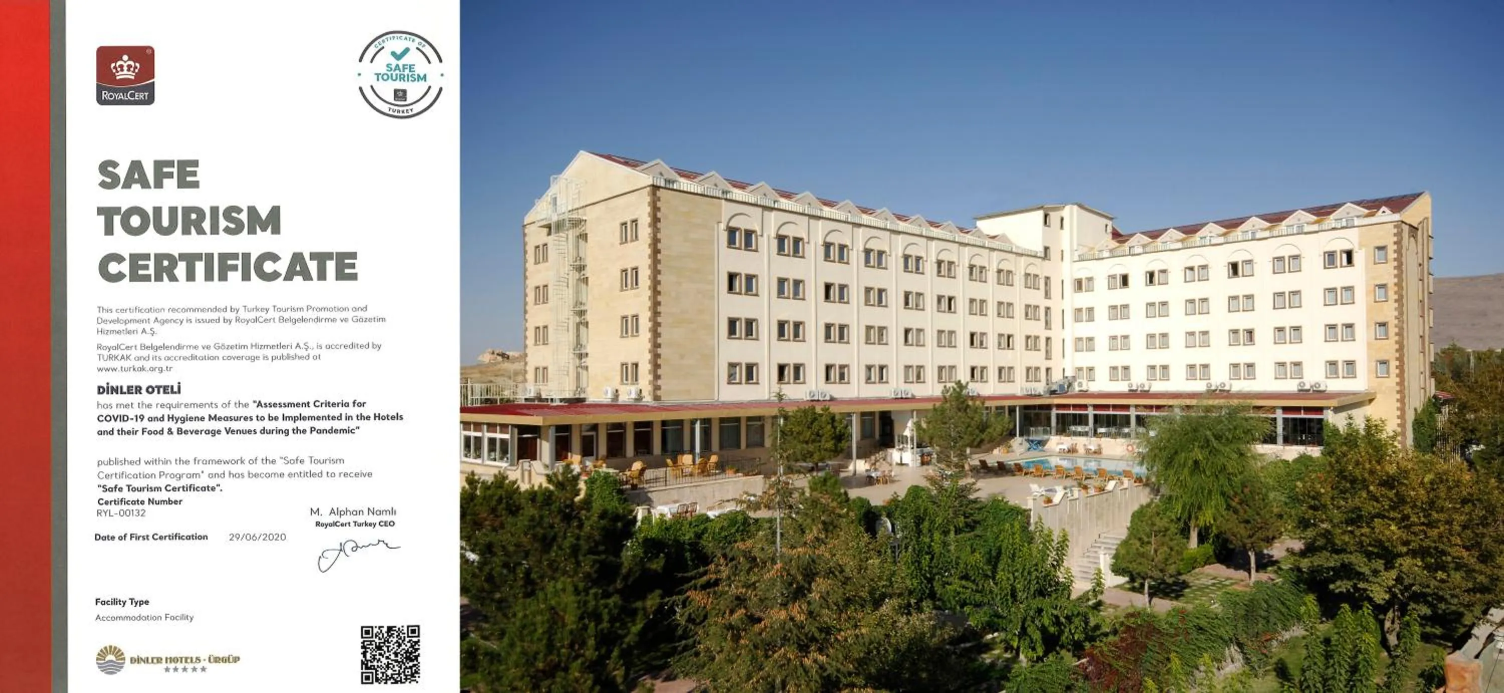 Property building in Dinler Hotels Urgup