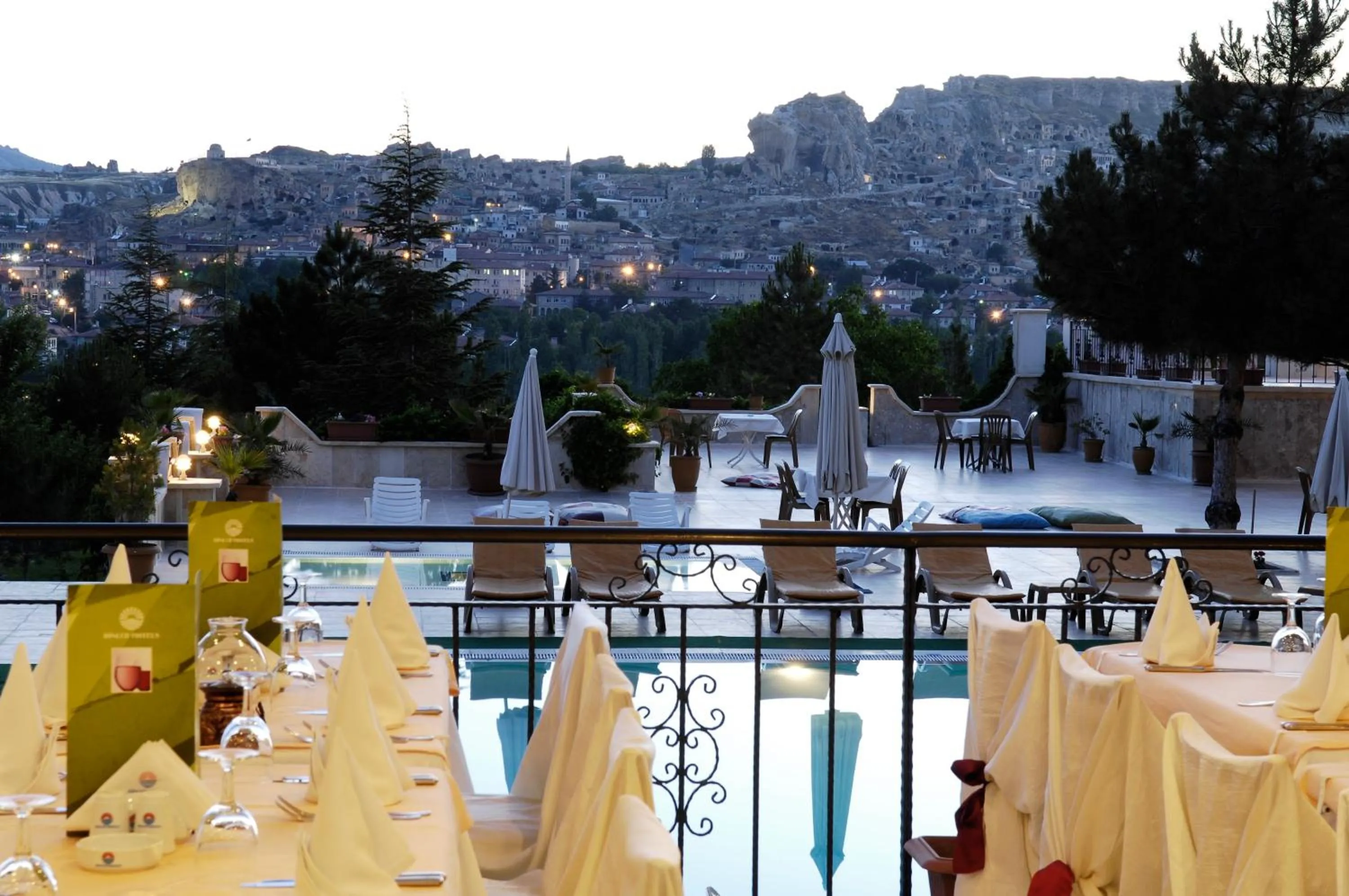 Balcony/Terrace in Dinler Hotels Urgup