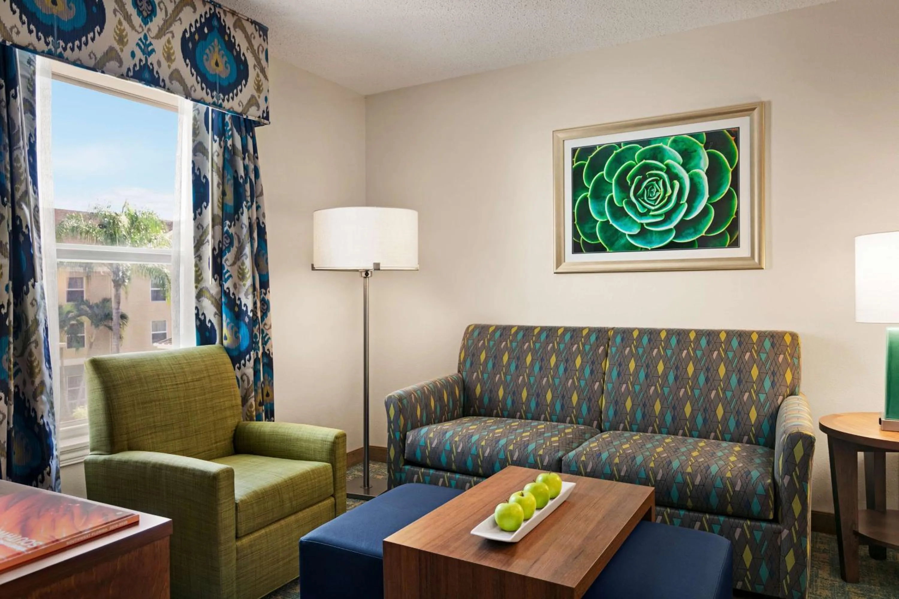 Living room in Homewood Suites by Hilton Fort Myers