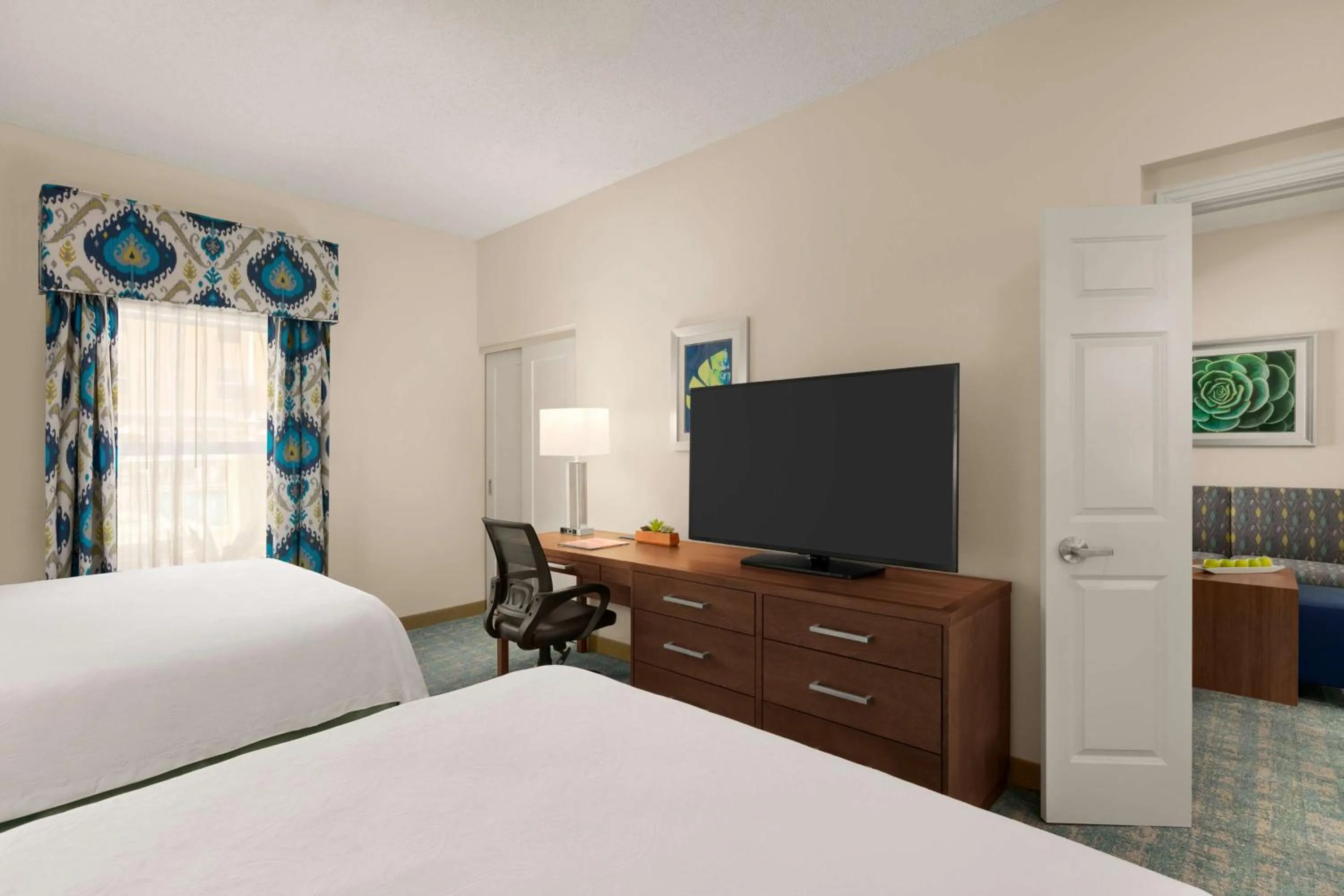 Bedroom, Bed in Homewood Suites by Hilton Fort Myers