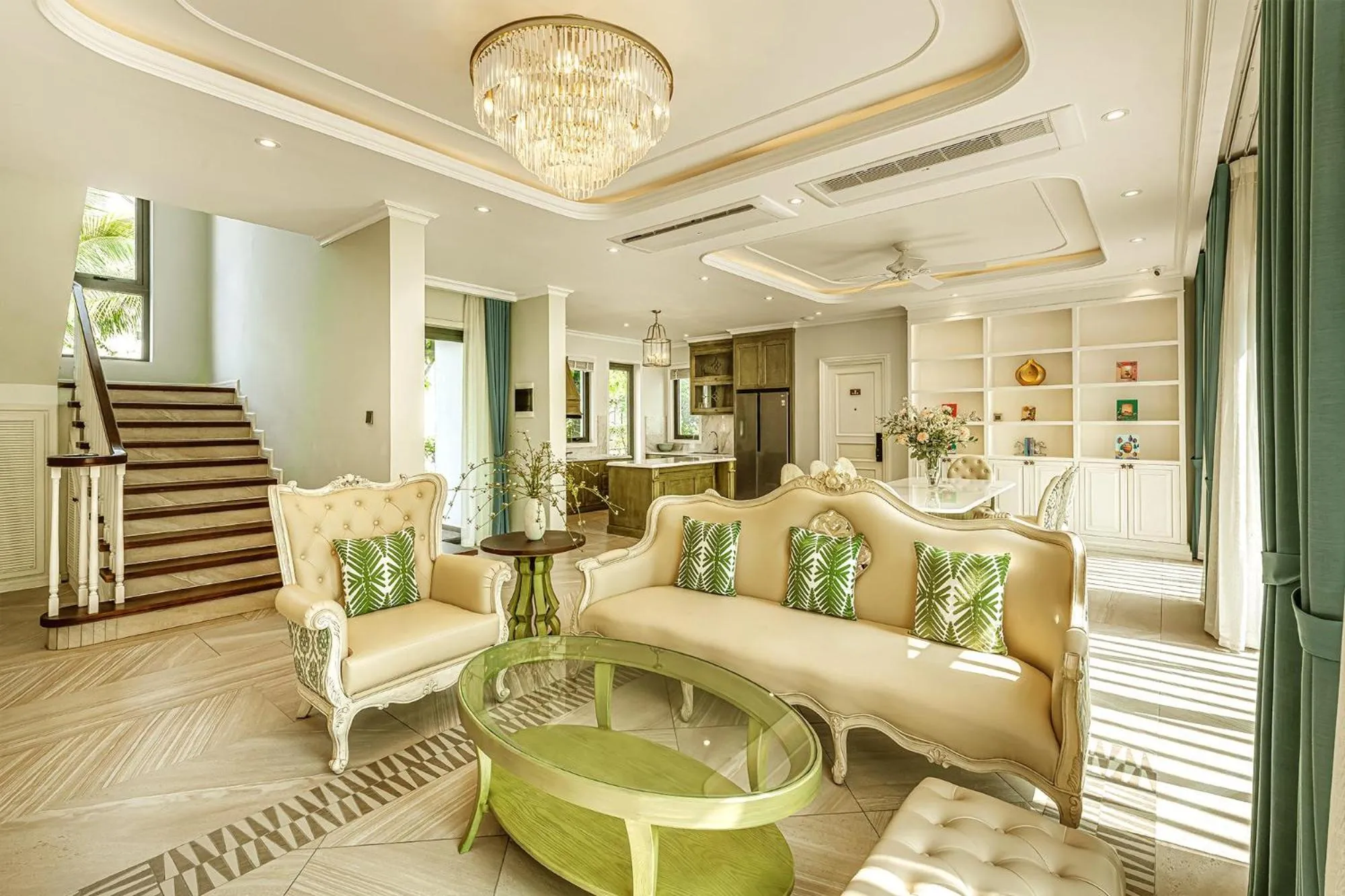 Living room in Sunset Sanato Resort & Villas