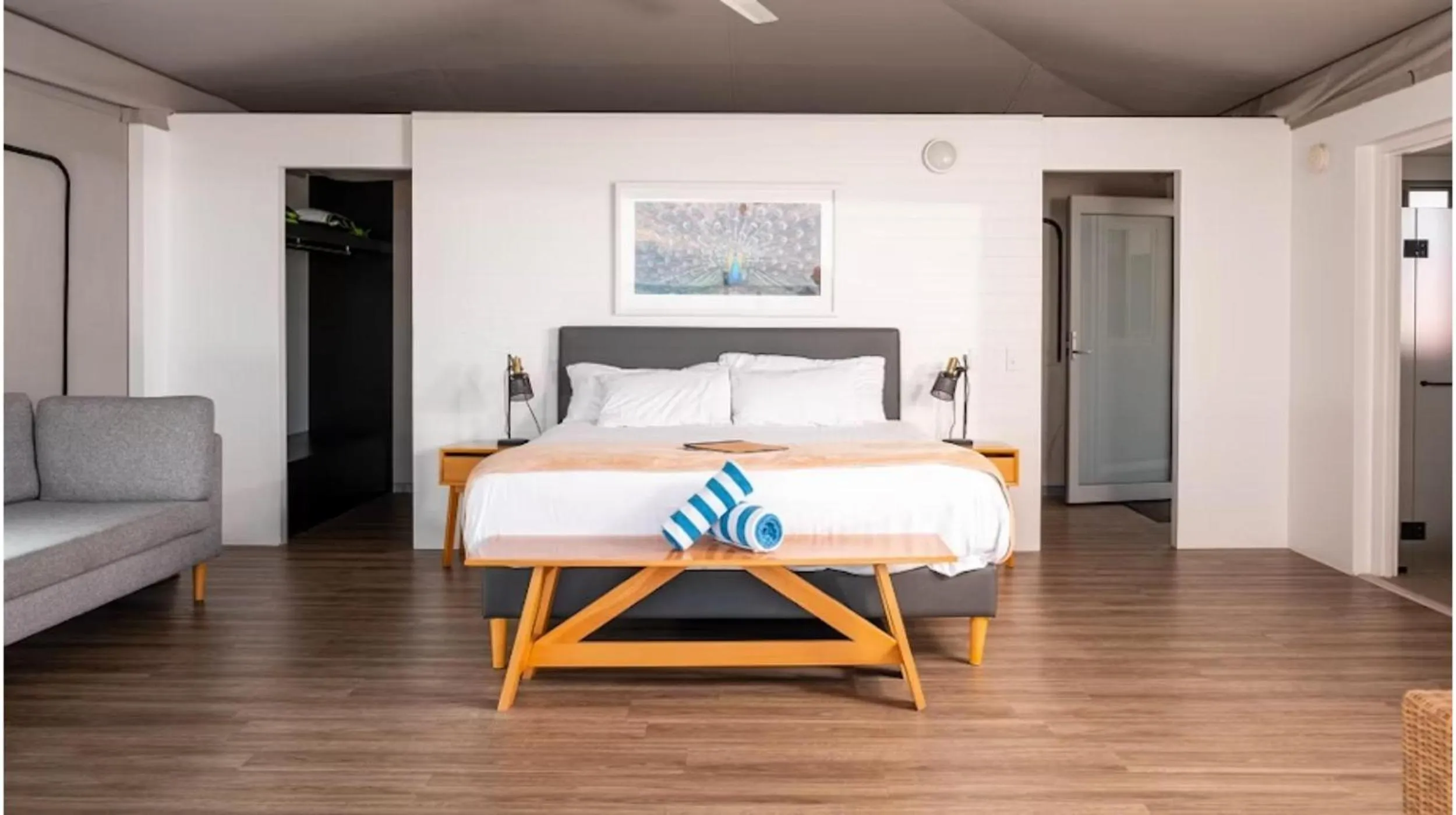 View (from property/room), Bed in Discovery Resorts - Rottnest Island