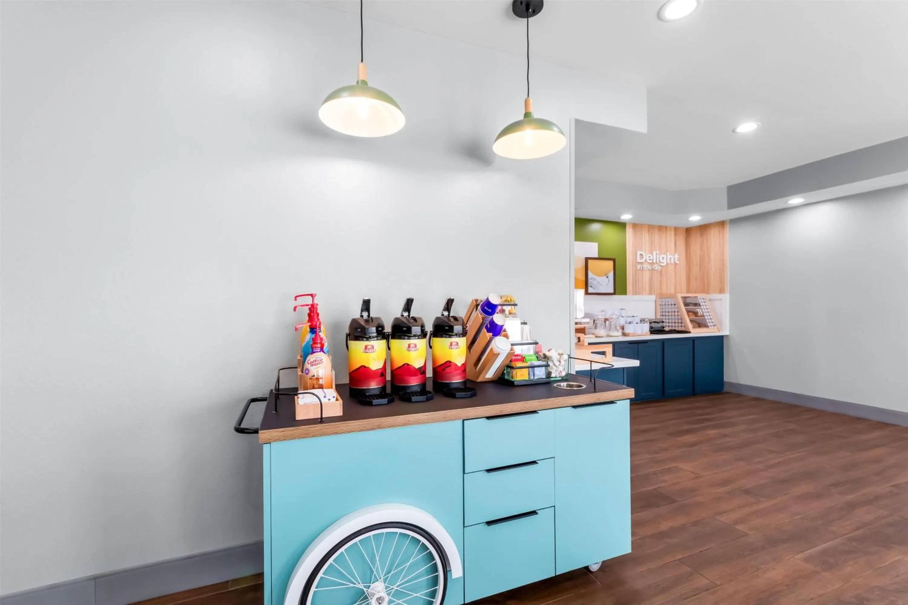 Dining area in Spark By Hilton Corpus Christi Southeast