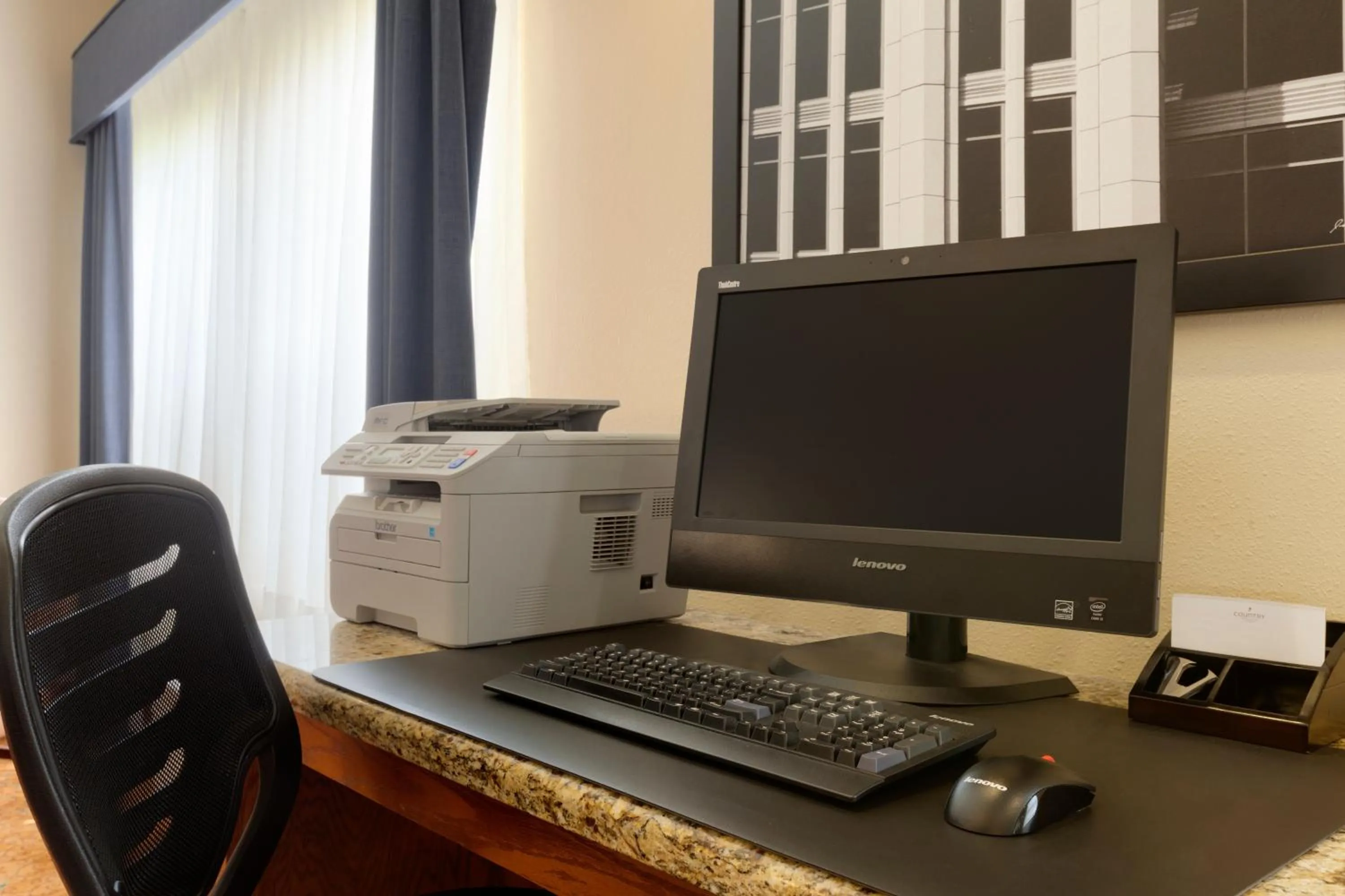 Business facilities, TV/Entertainment Center in Country Inn & Suites by Radisson, Corpus Christi, TX