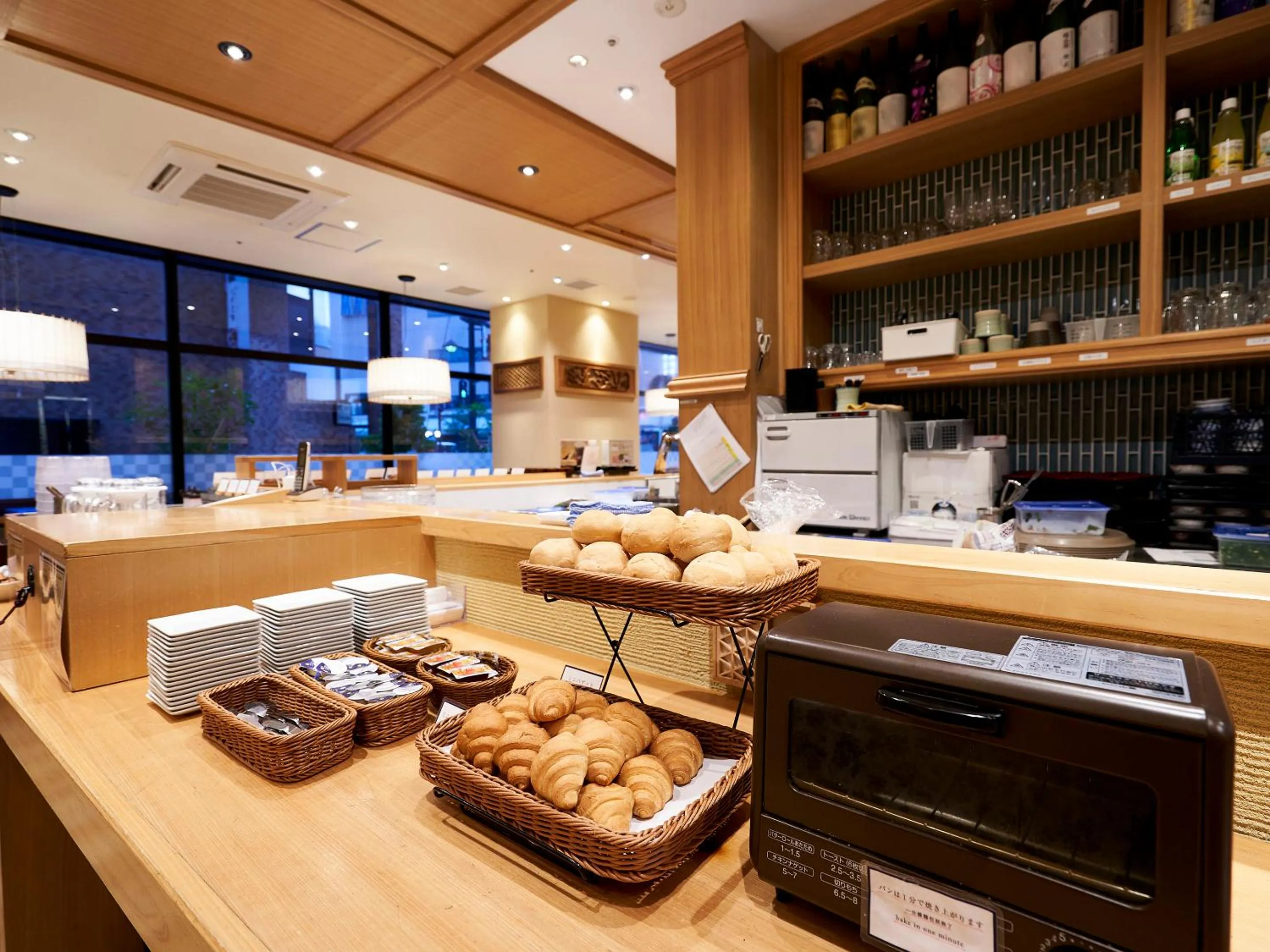 Restaurant/places to eat in Daiwa Roynet Hotel Toyama-Ekimae