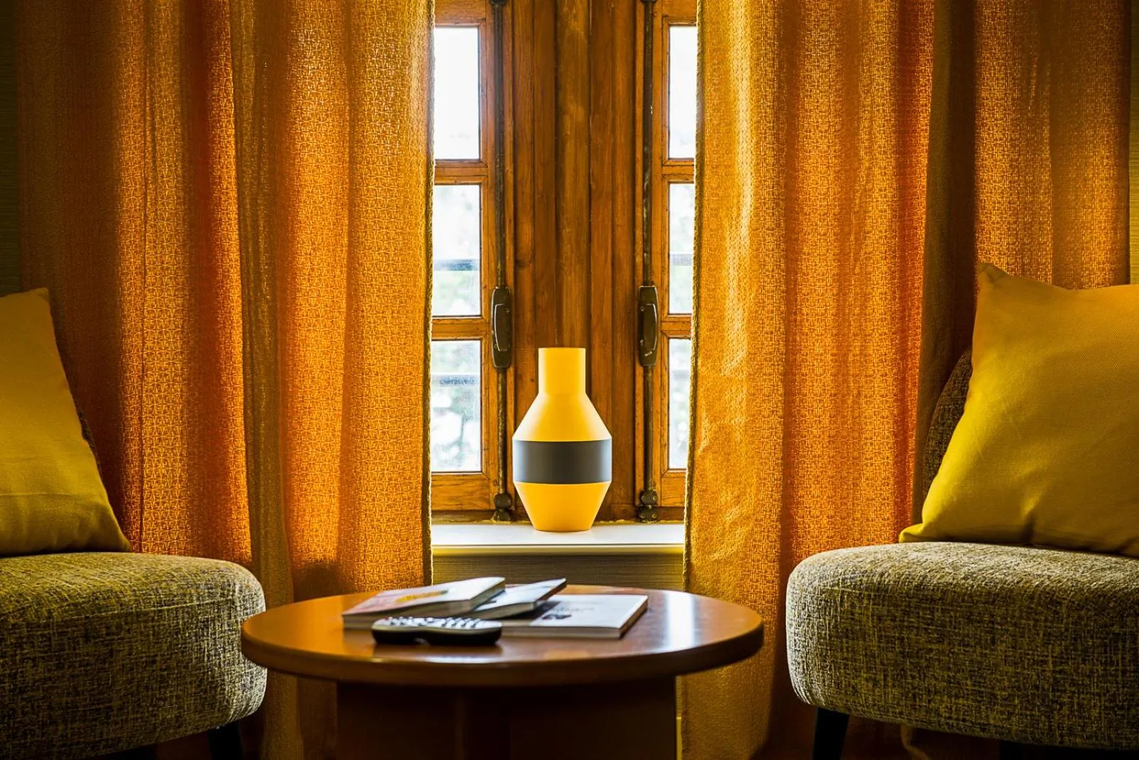 Seating area in Demeures et Chateaux l'Abbaye Caladoise - Anciennement Hostellerie Ferme du Poulet