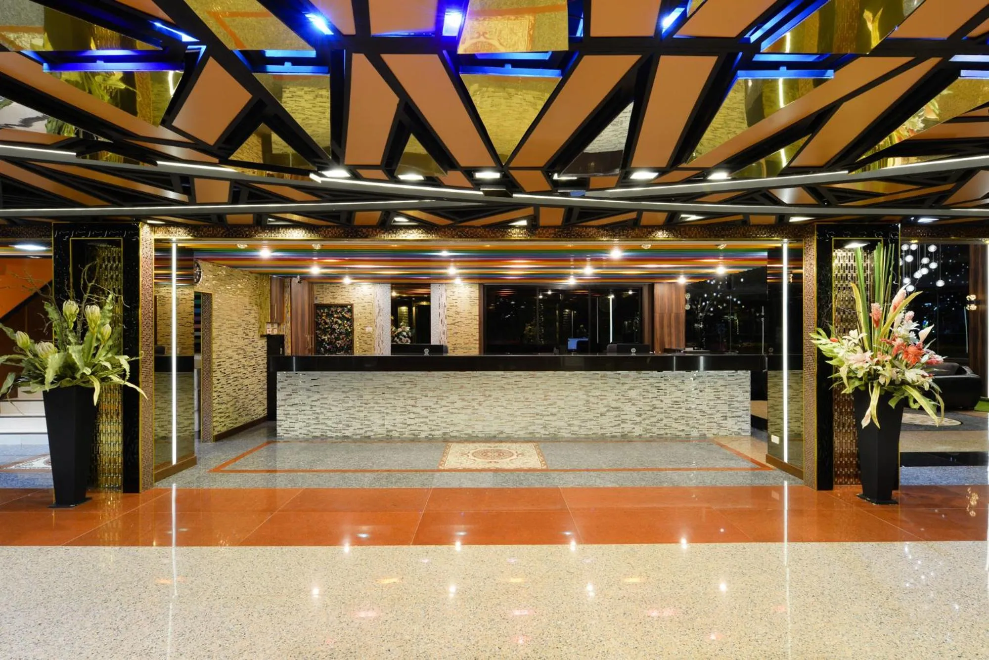 Lobby or reception in The Breton Hotel Media