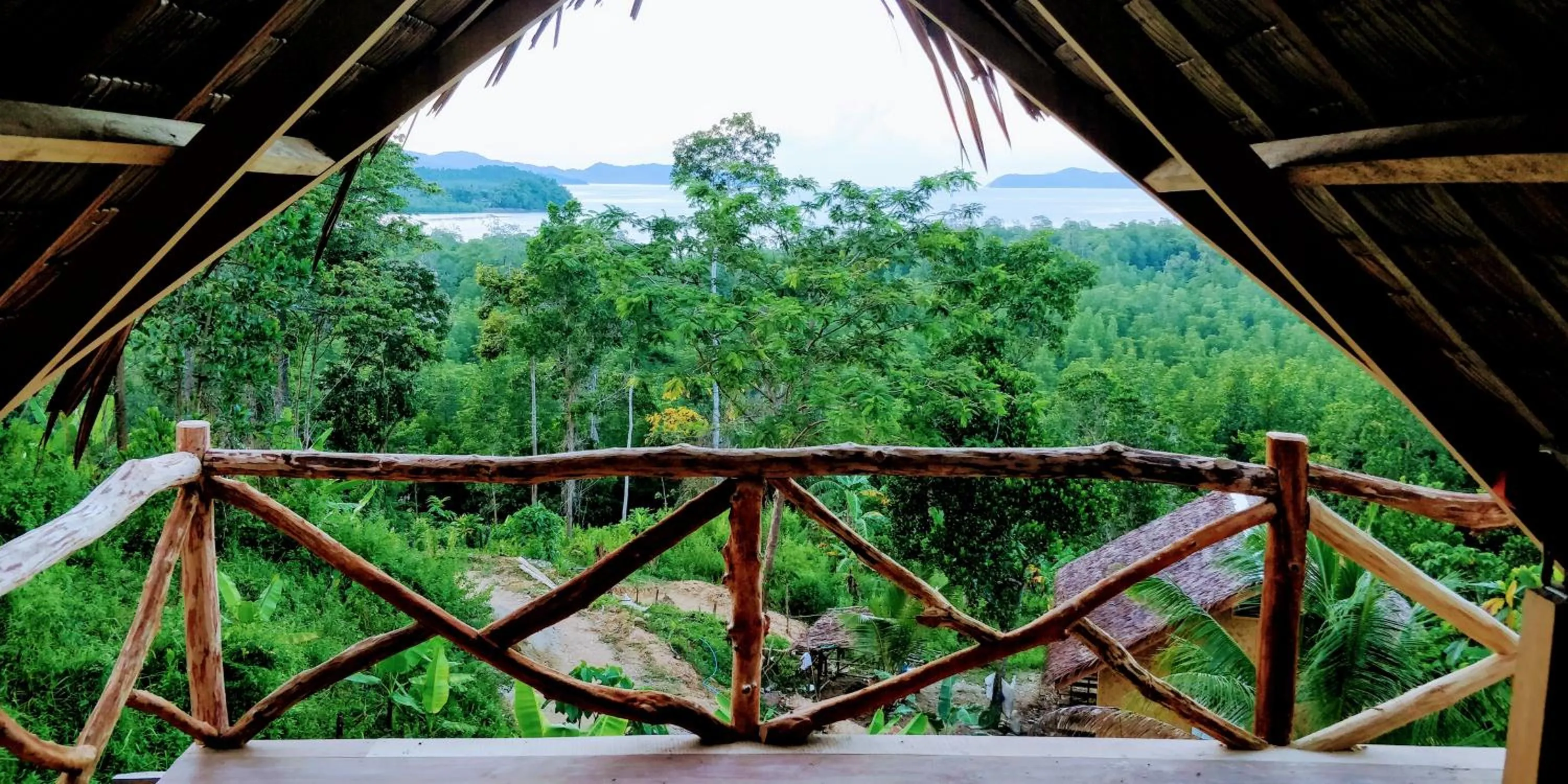 Natural landscape in Jungle bar Resto & Cottages