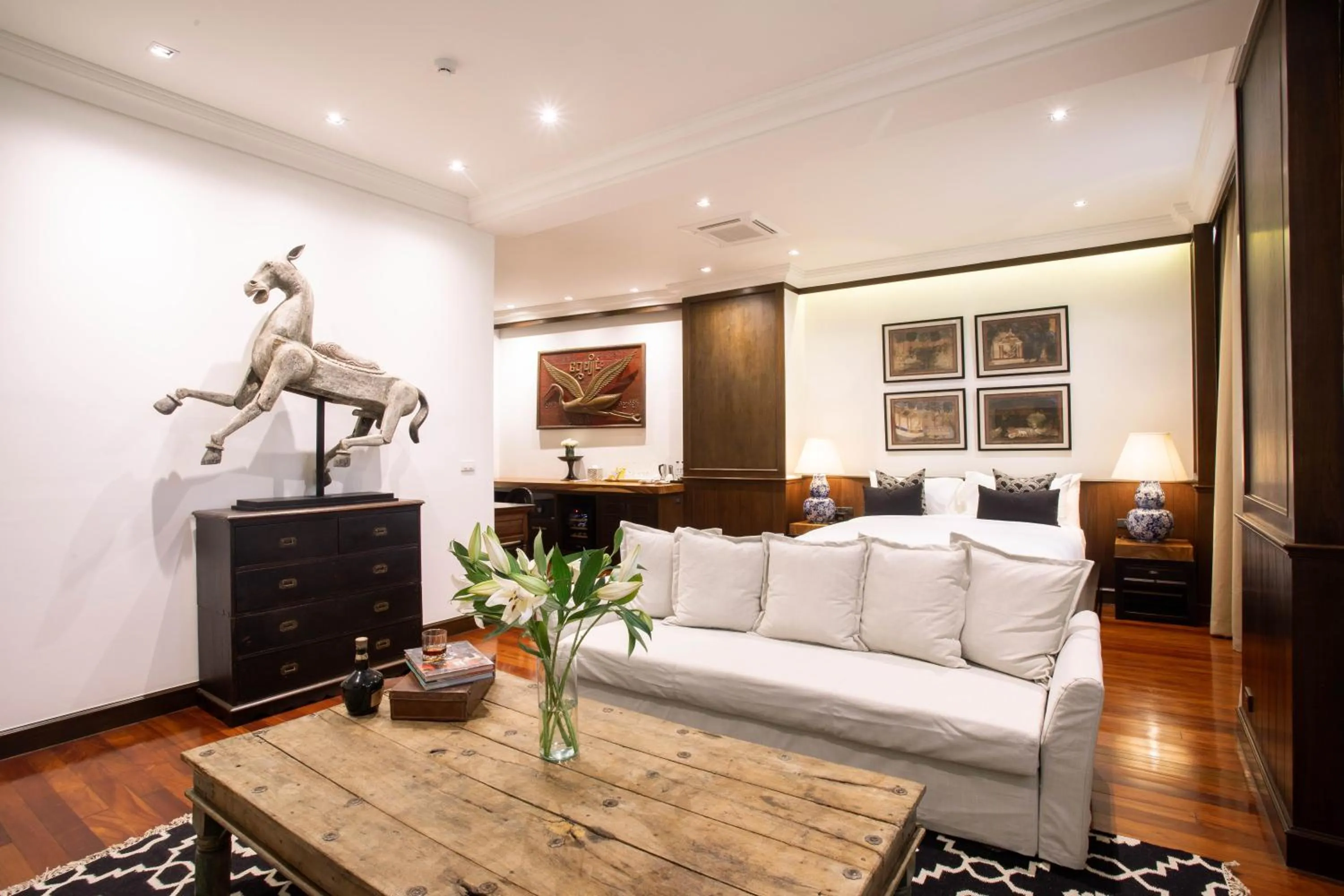 Living room in The Bridge An Eclectic Luxotel