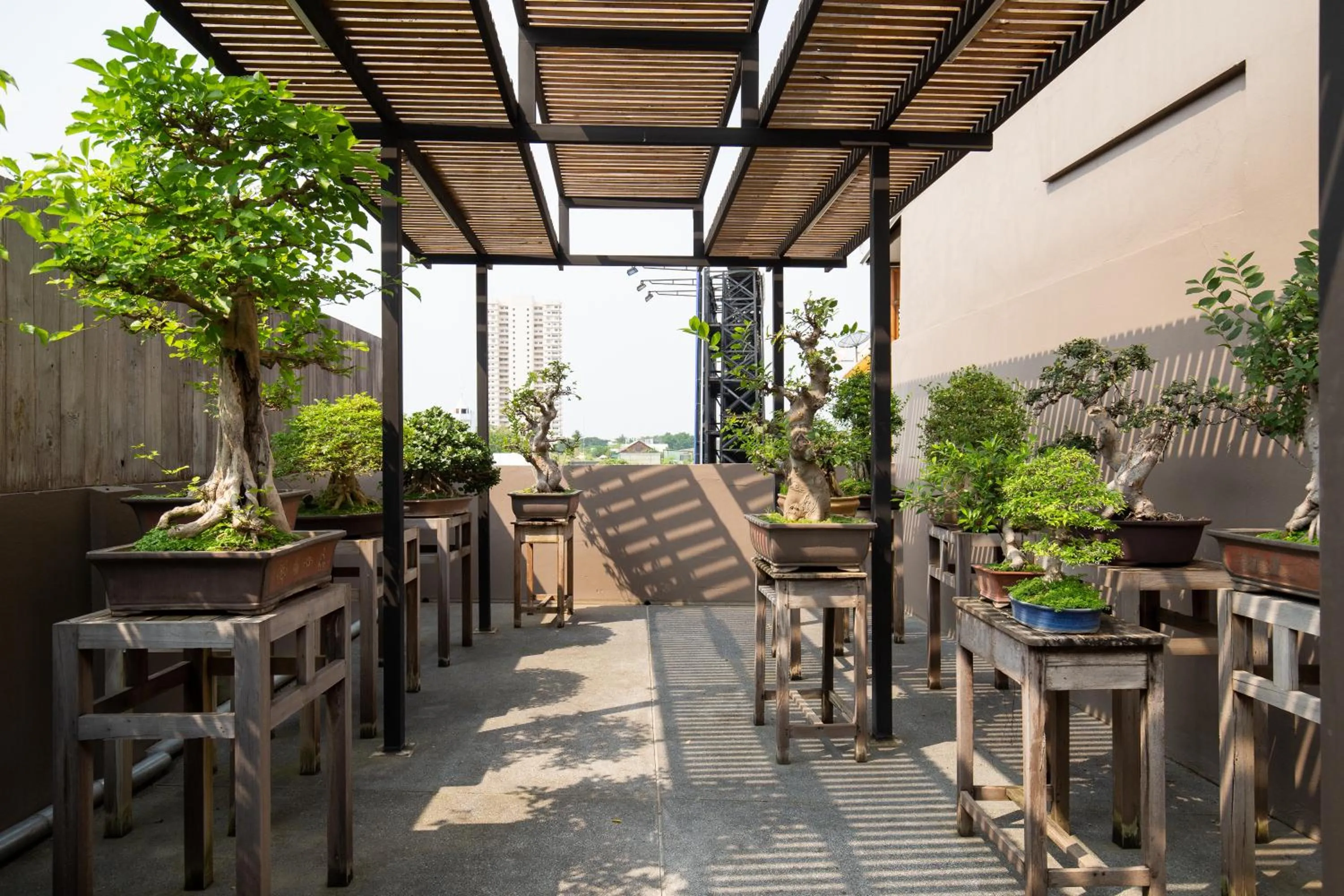 Garden in The Bridge An Eclectic Luxotel