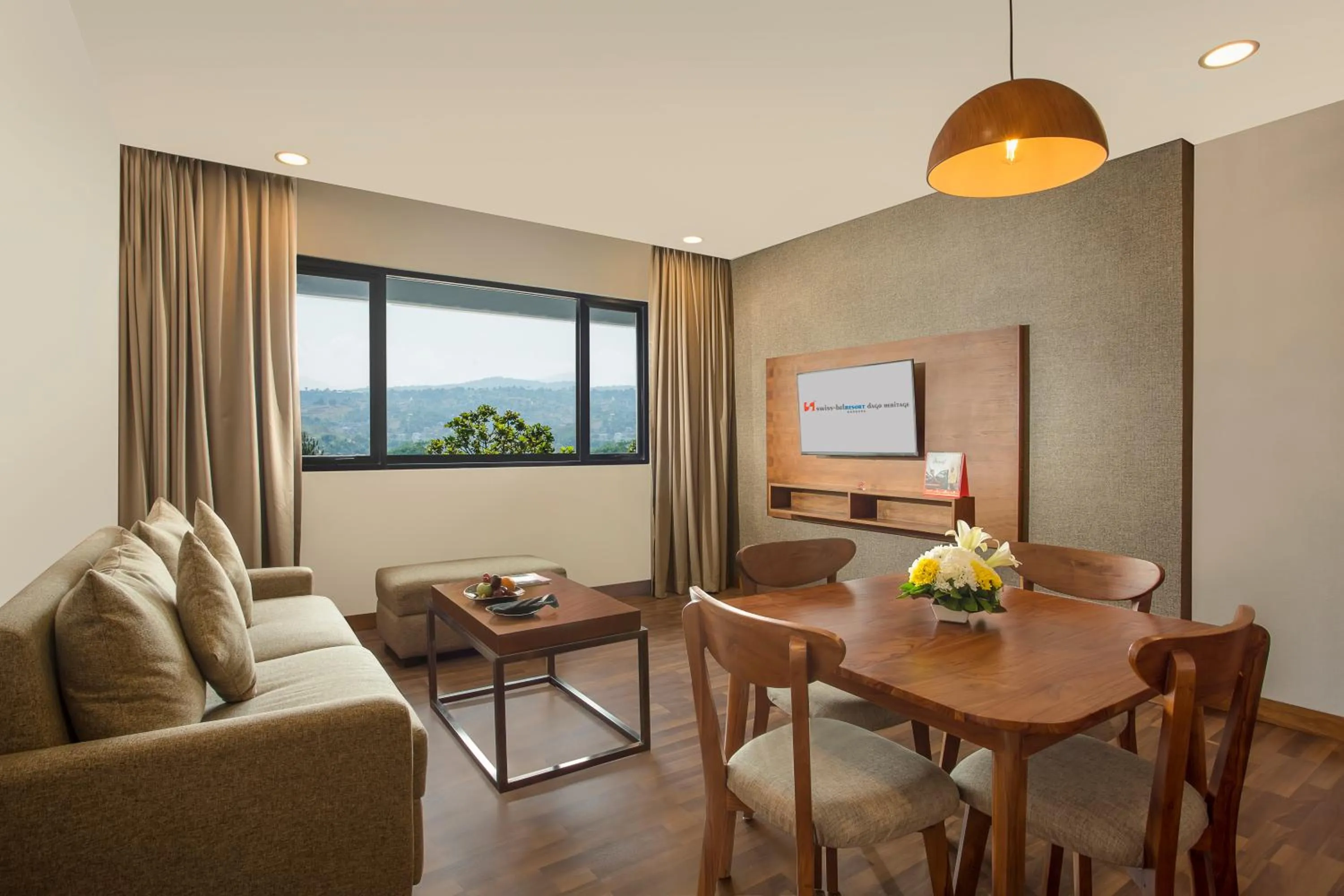 Seating area in Swiss-Belresort Dago Heritage