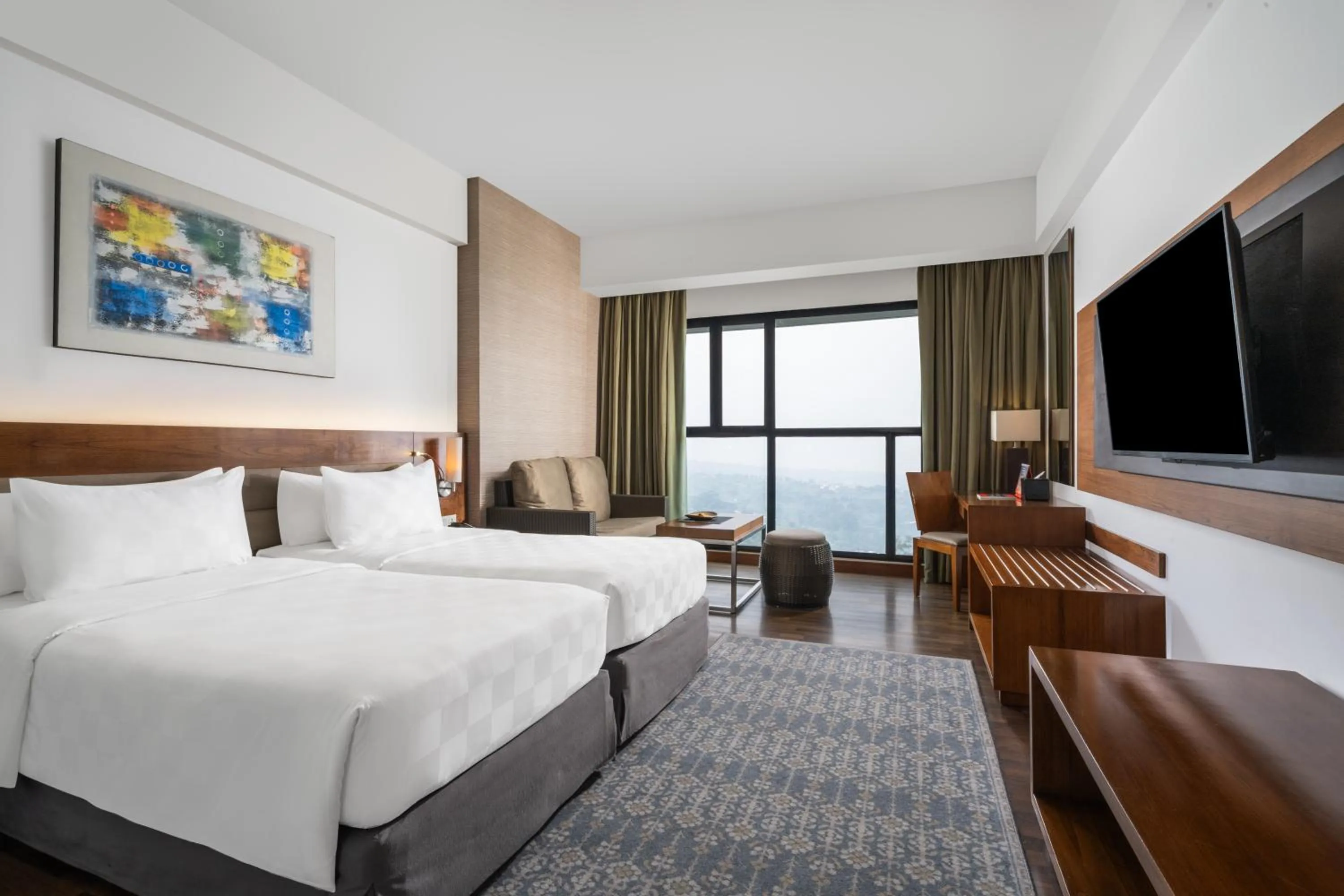 Bed in Swiss-Belresort Dago Heritage